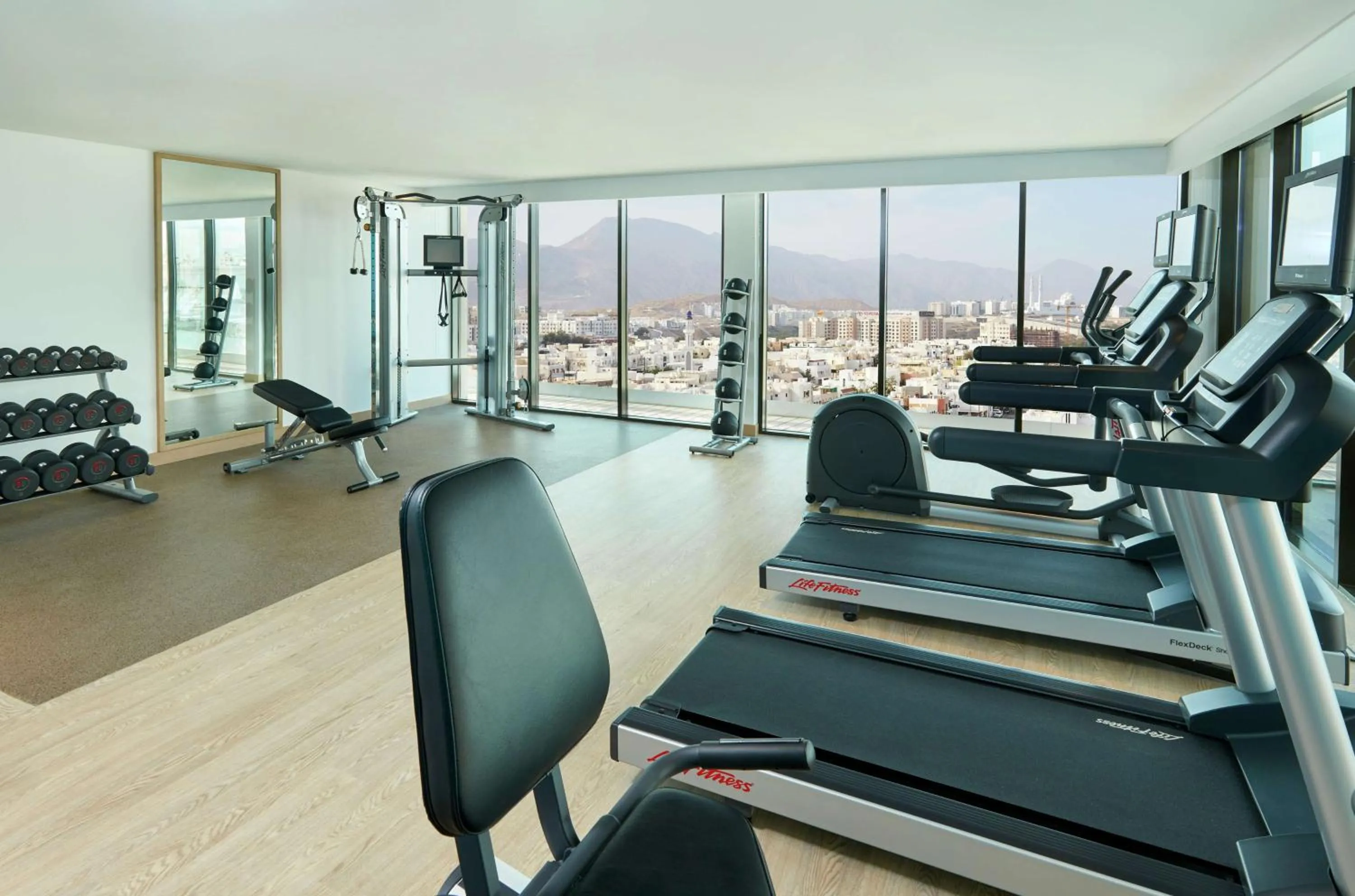 Fitness centre/facilities in Hilton Garden Inn Muscat Al Khuwair