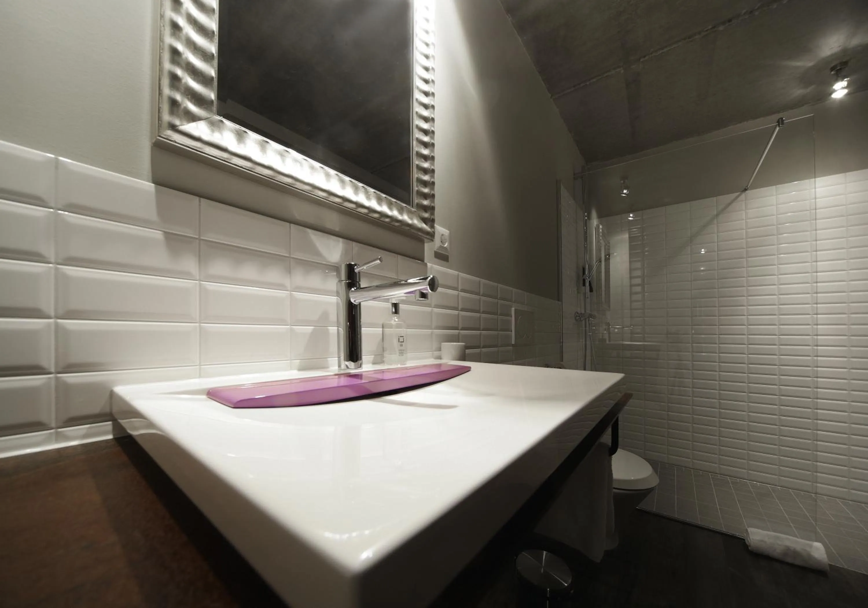 Bathroom in Altes Stahlwerk Business & Lifestyle Hotel