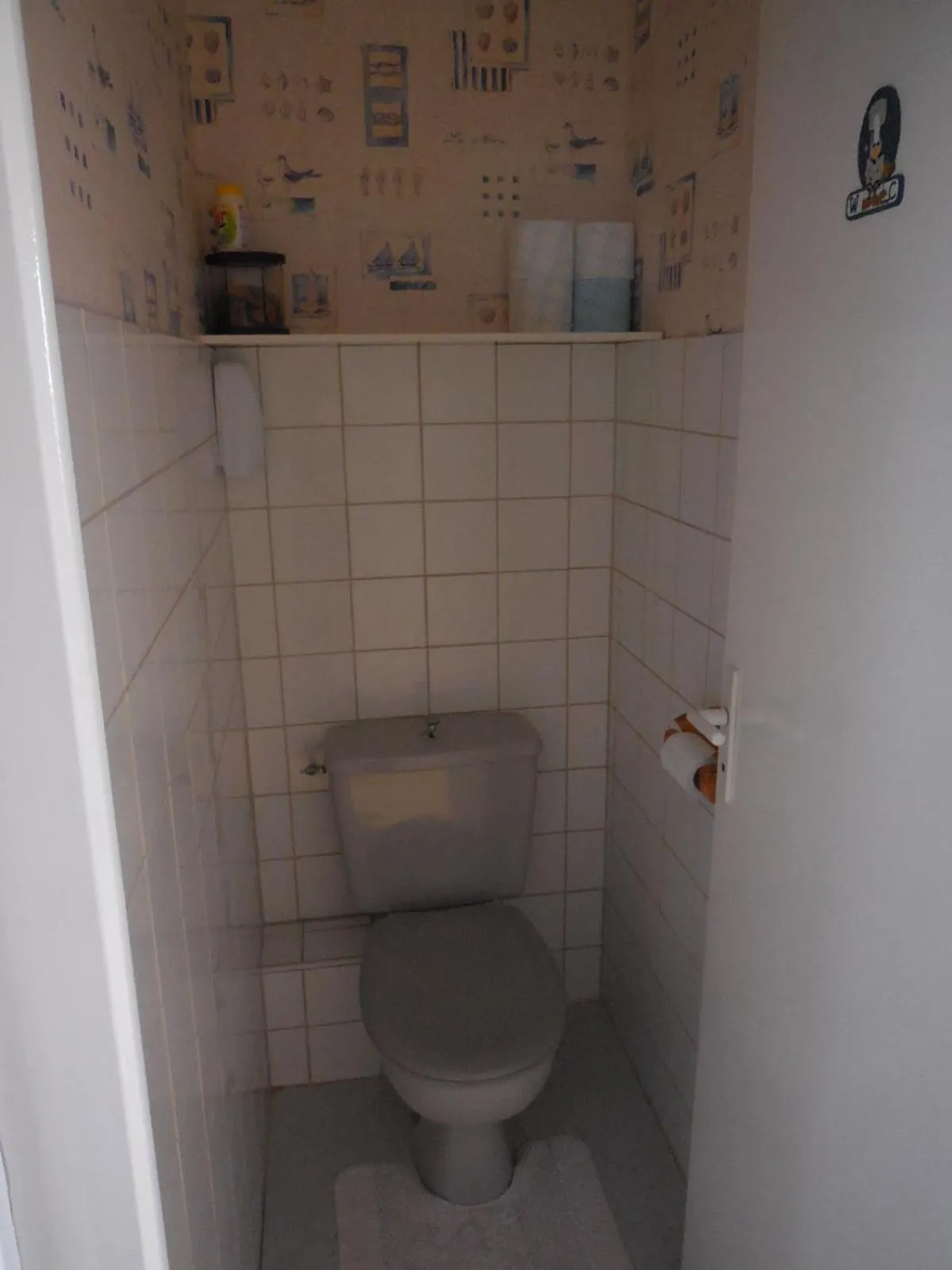 Toilet in Chambre d'hôtes proche de Brest et Landerneau