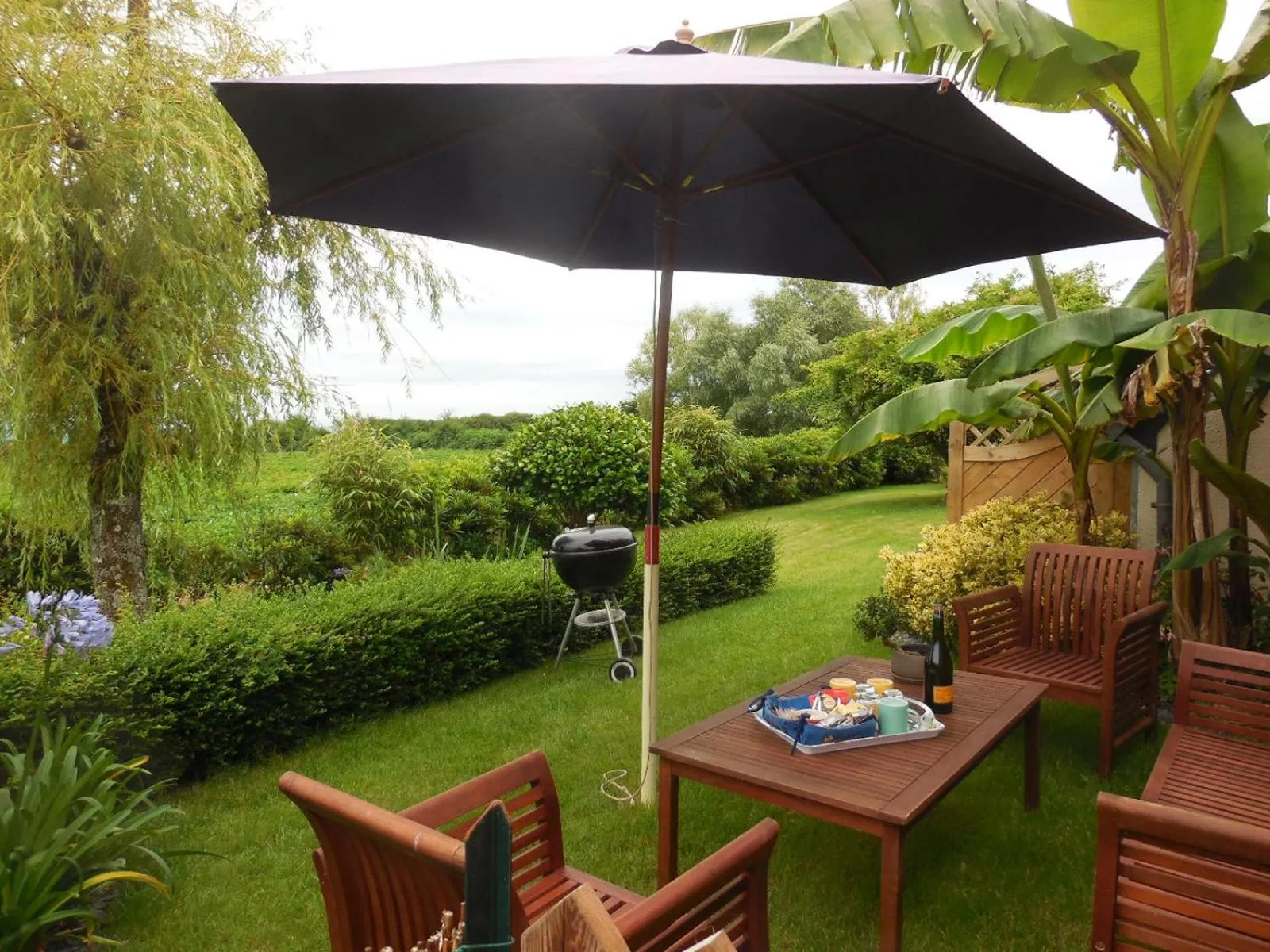 Garden in Chambre d'hôtes proche de Brest et Landerneau