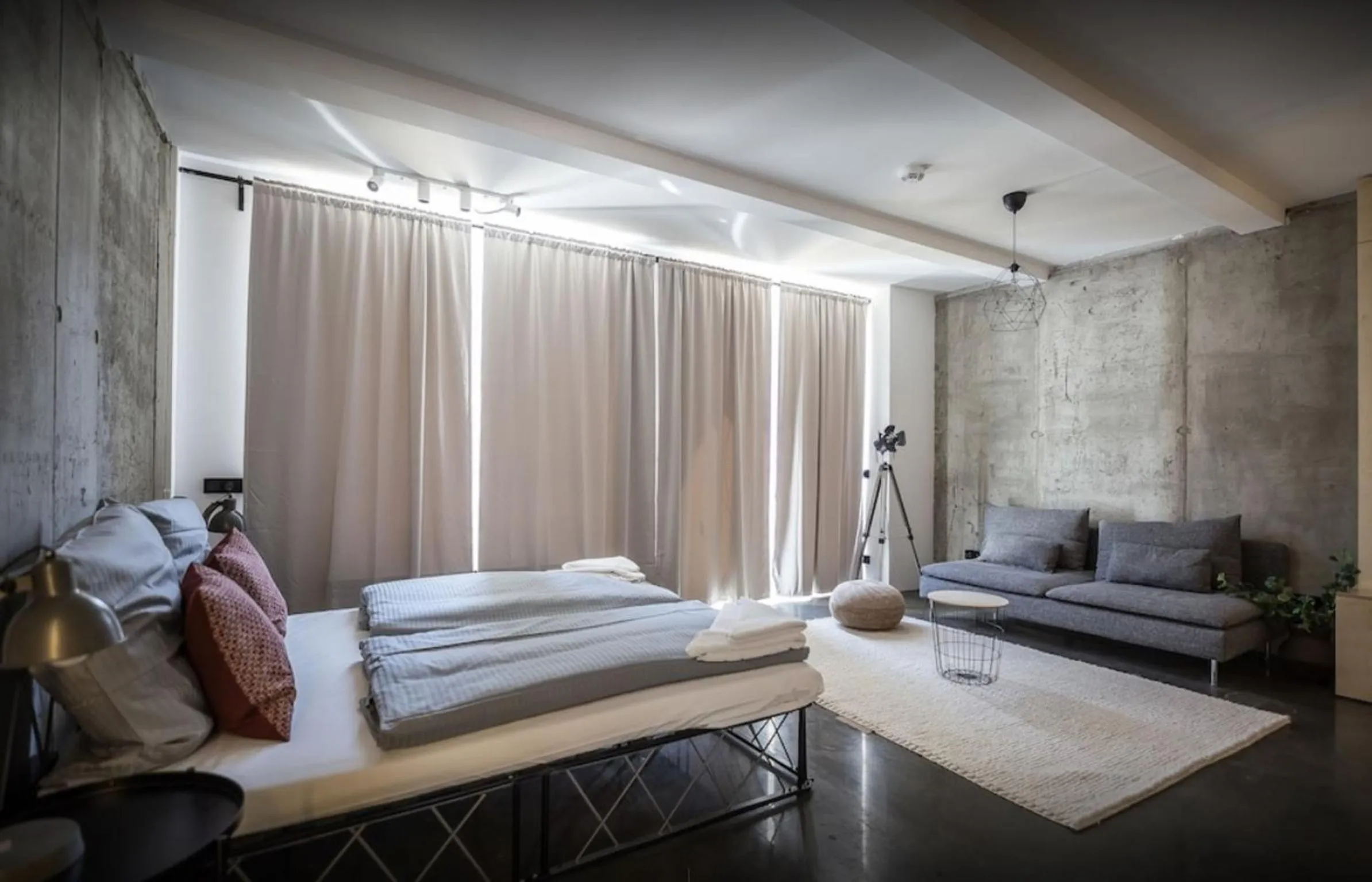 Bed in Nena Apartments Metropolpark Berlin - Mitte -Adult Only