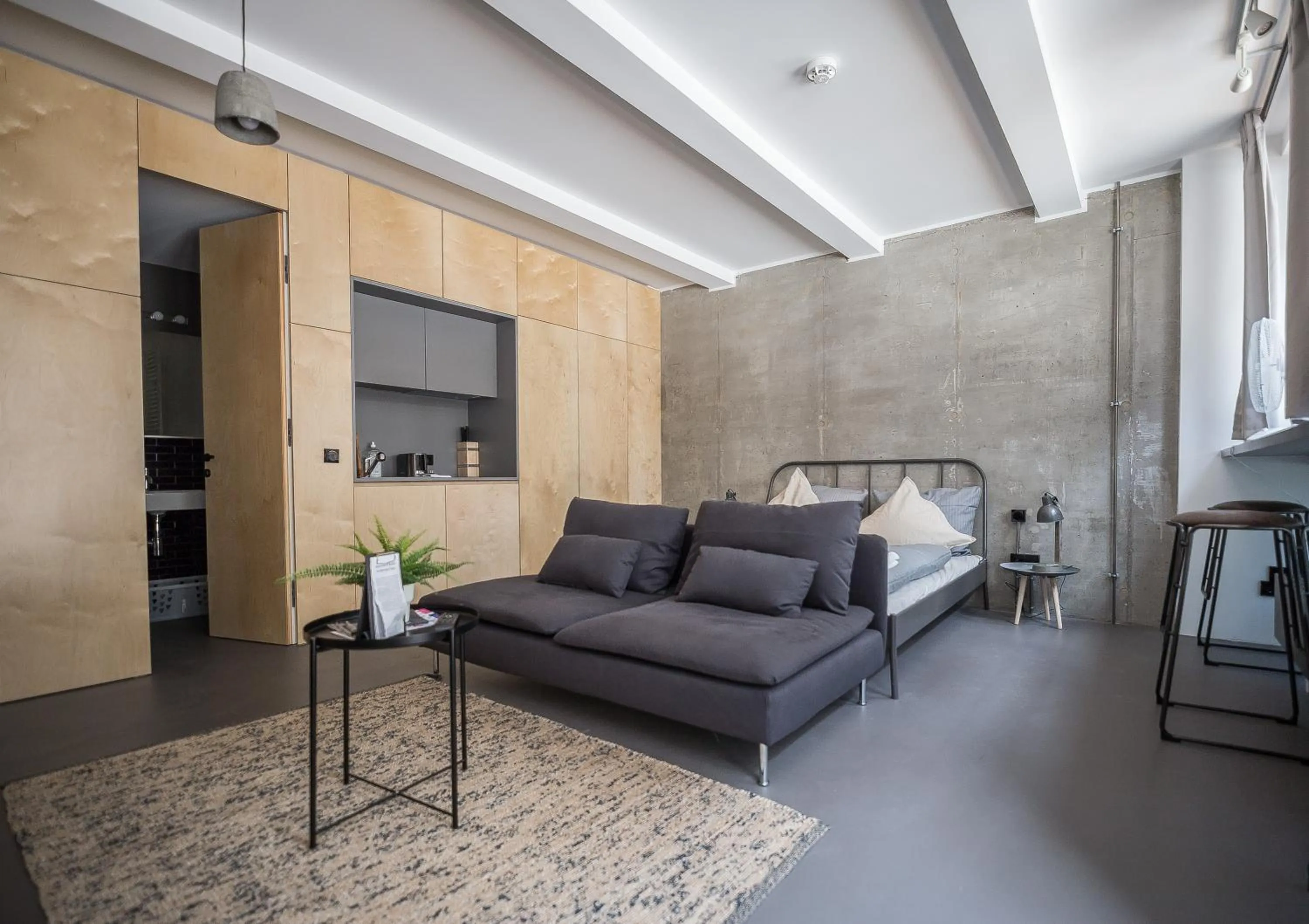 Living room in Nena Apartments Metropolpark Berlin - Mitte -Adult Only