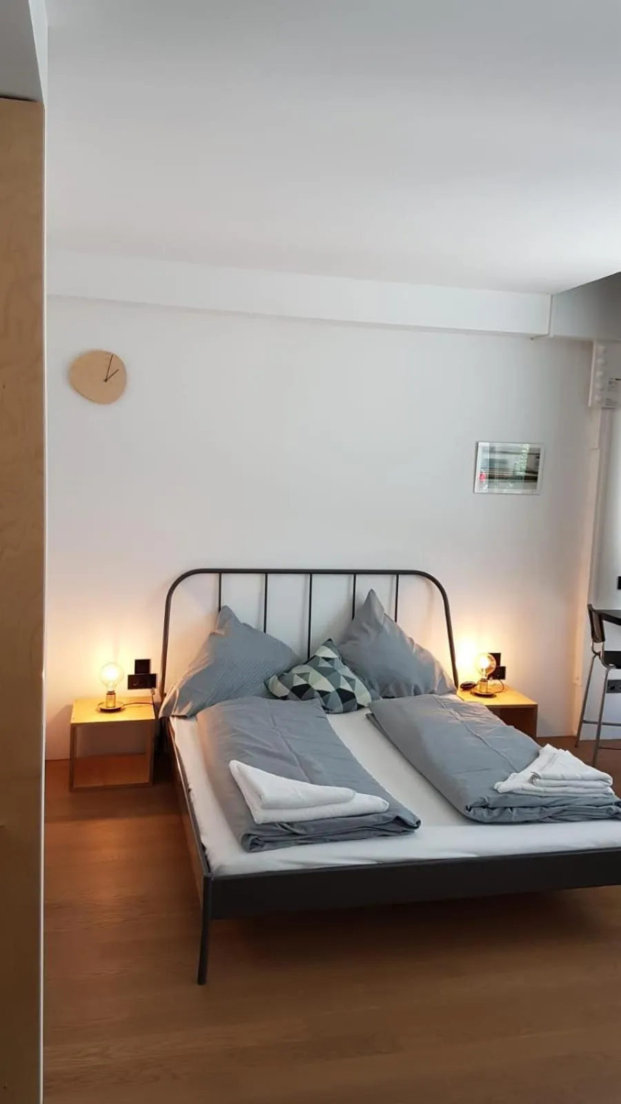 Bed in Nena Apartments Metropolpark Berlin - Mitte -Adult Only