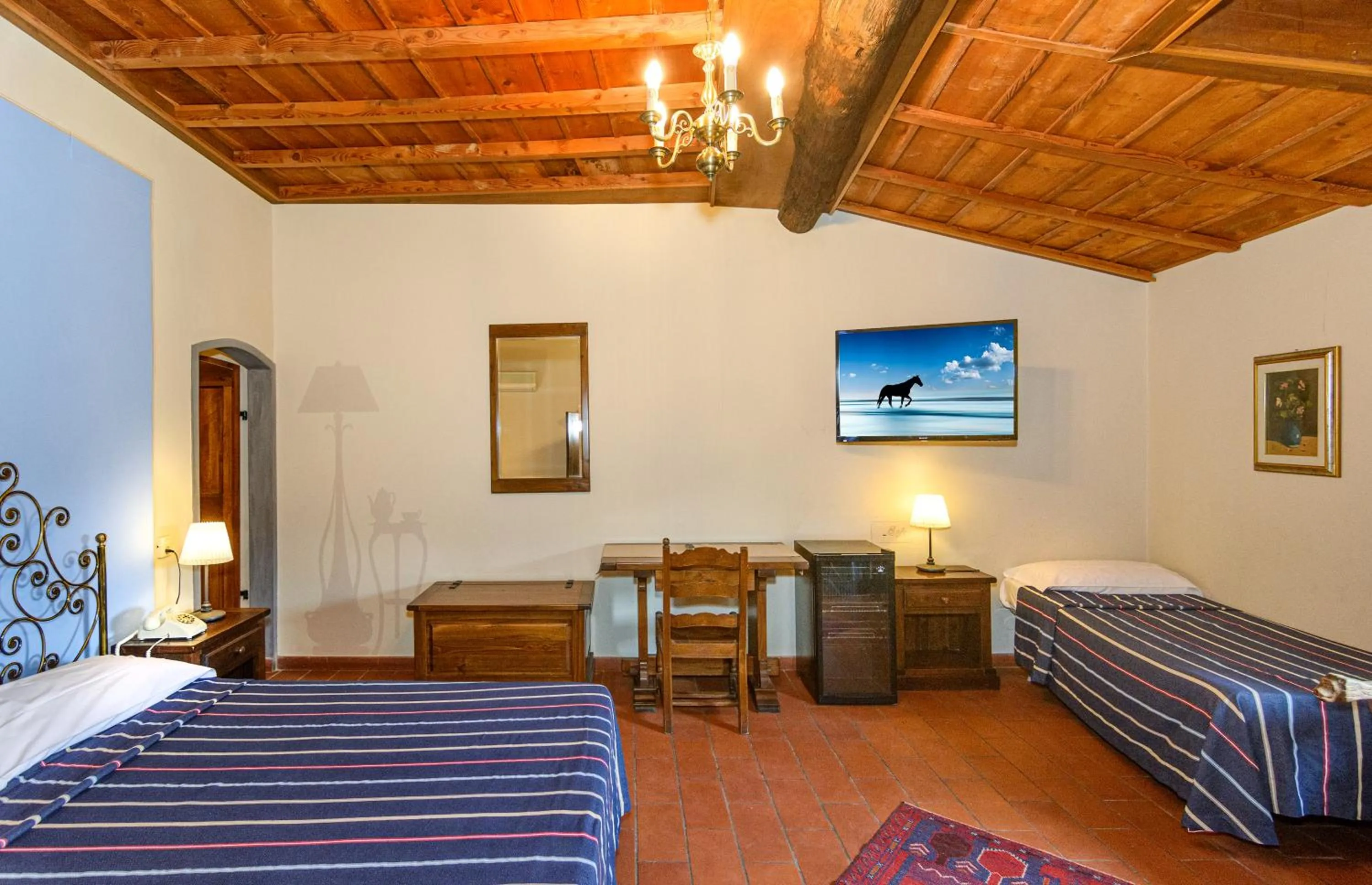 Bedroom, Bed in Hotel Villa Rinascimento