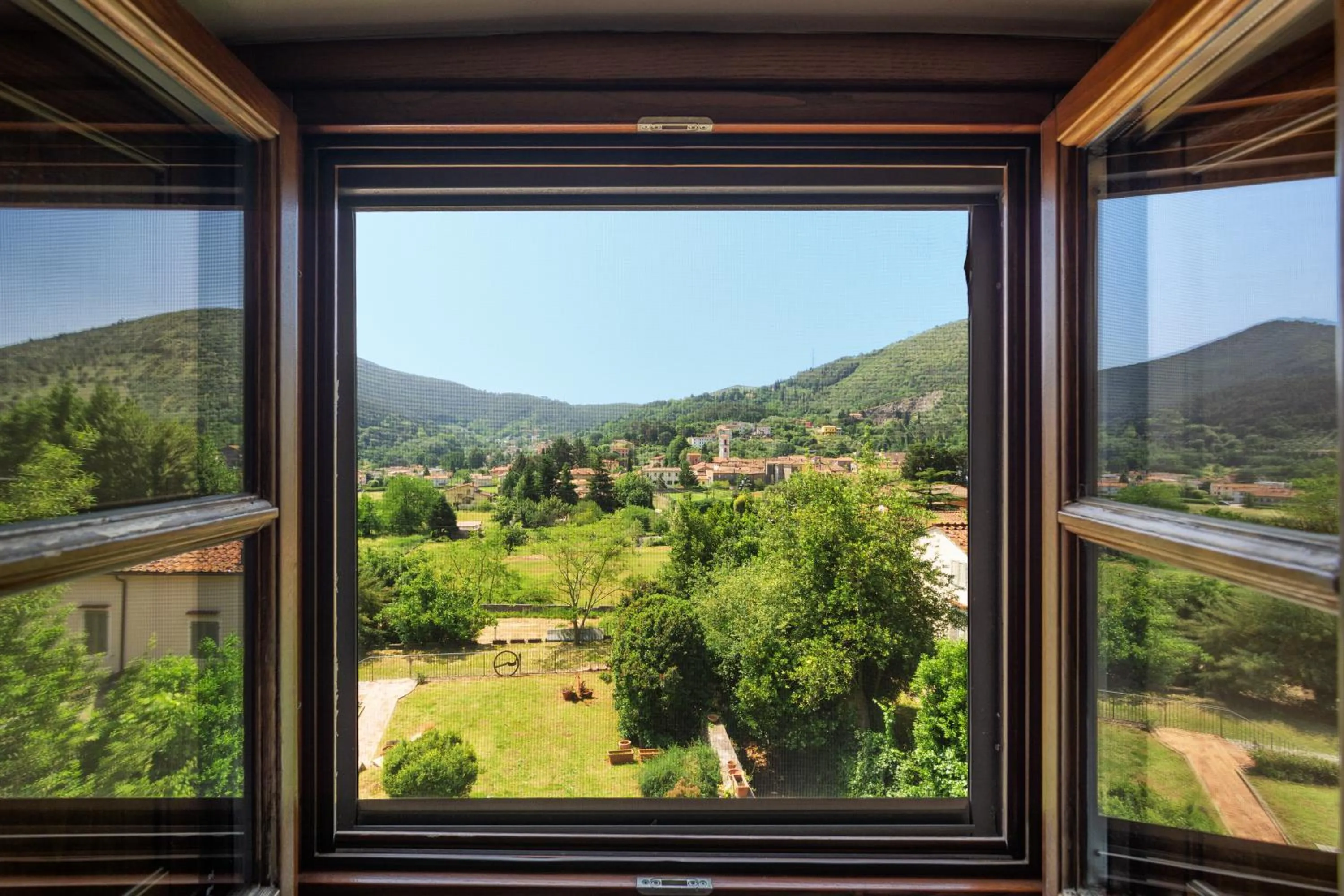 Garden view in Hotel Villa Rinascimento