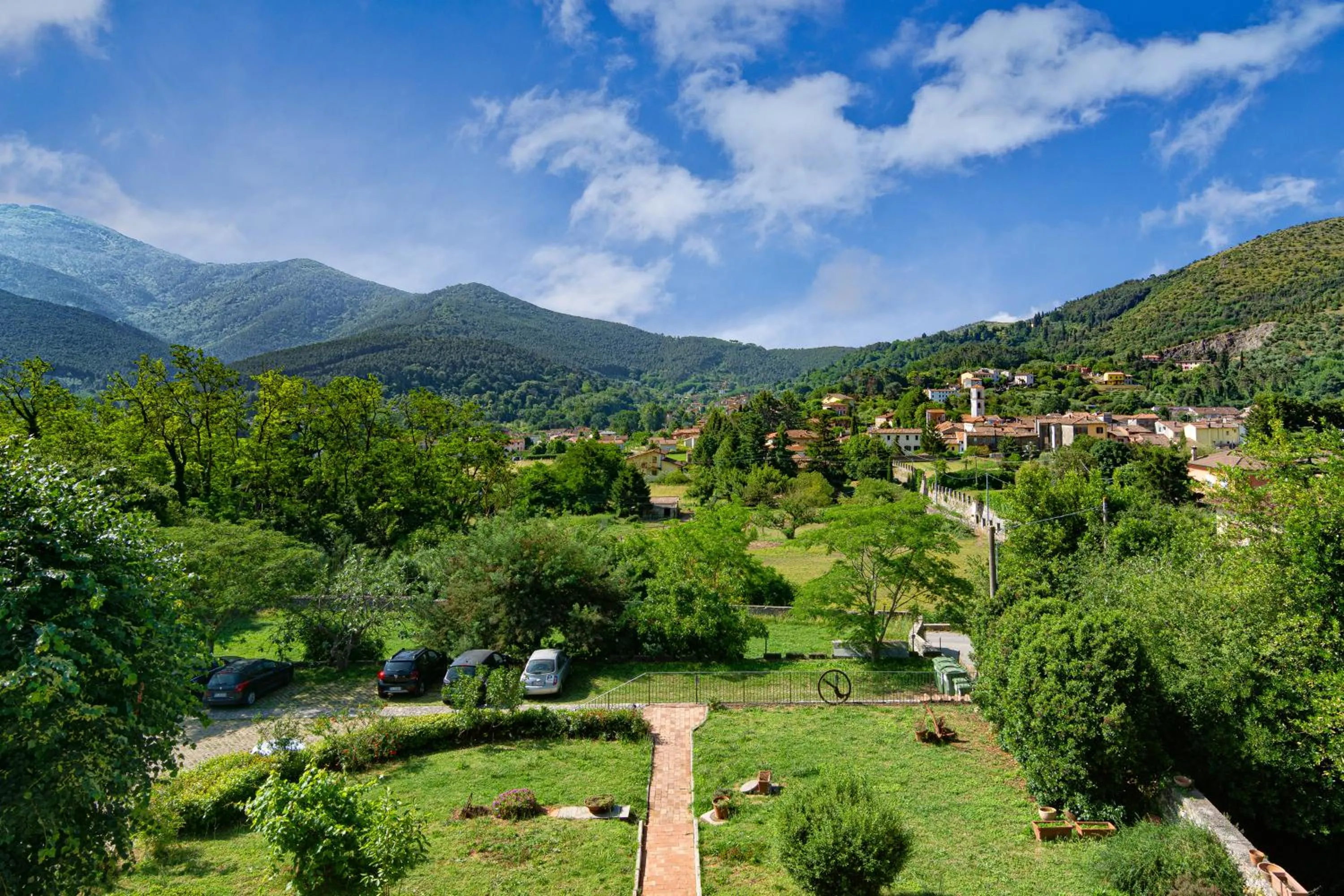 Natural landscape in Hotel Villa Rinascimento
