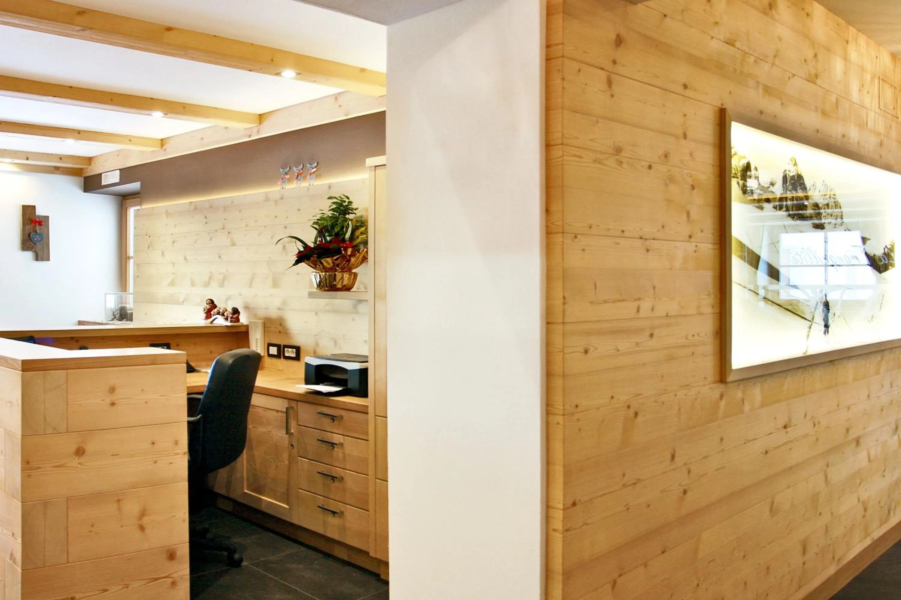 Lobby or reception in B&B La Tranquillitè