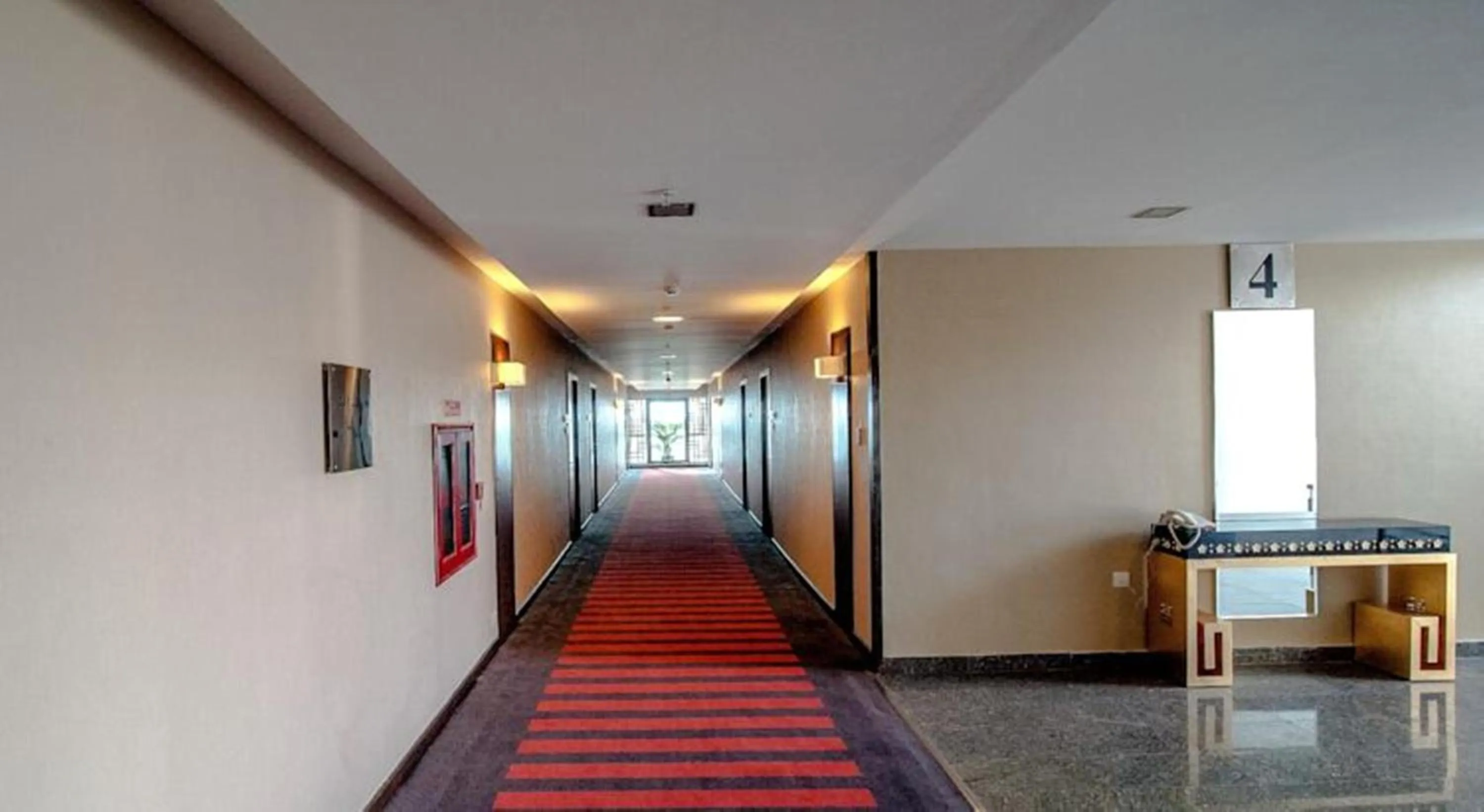 Patio in Ramada by Wyndham Chennai Egmore