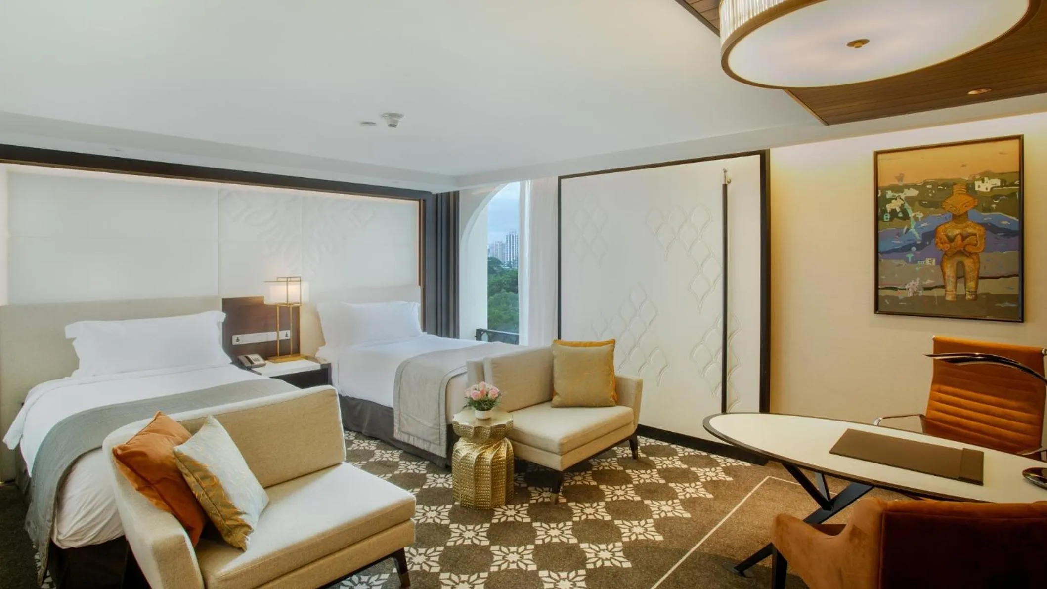 Photo of the whole room, Bed in InterContinental Dhaka by IHG