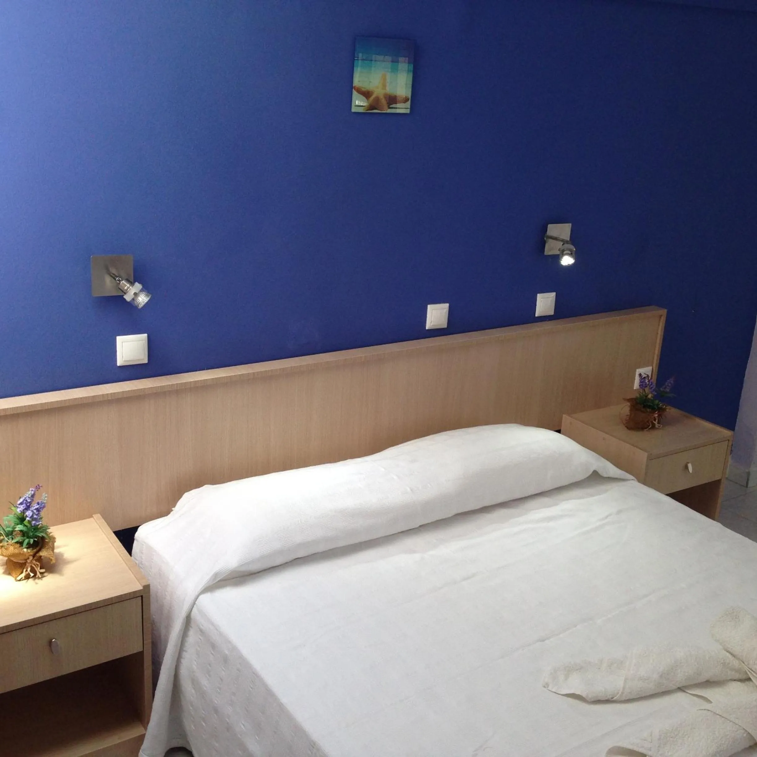 Photo of the whole room, Bed in Zefyros Hotel