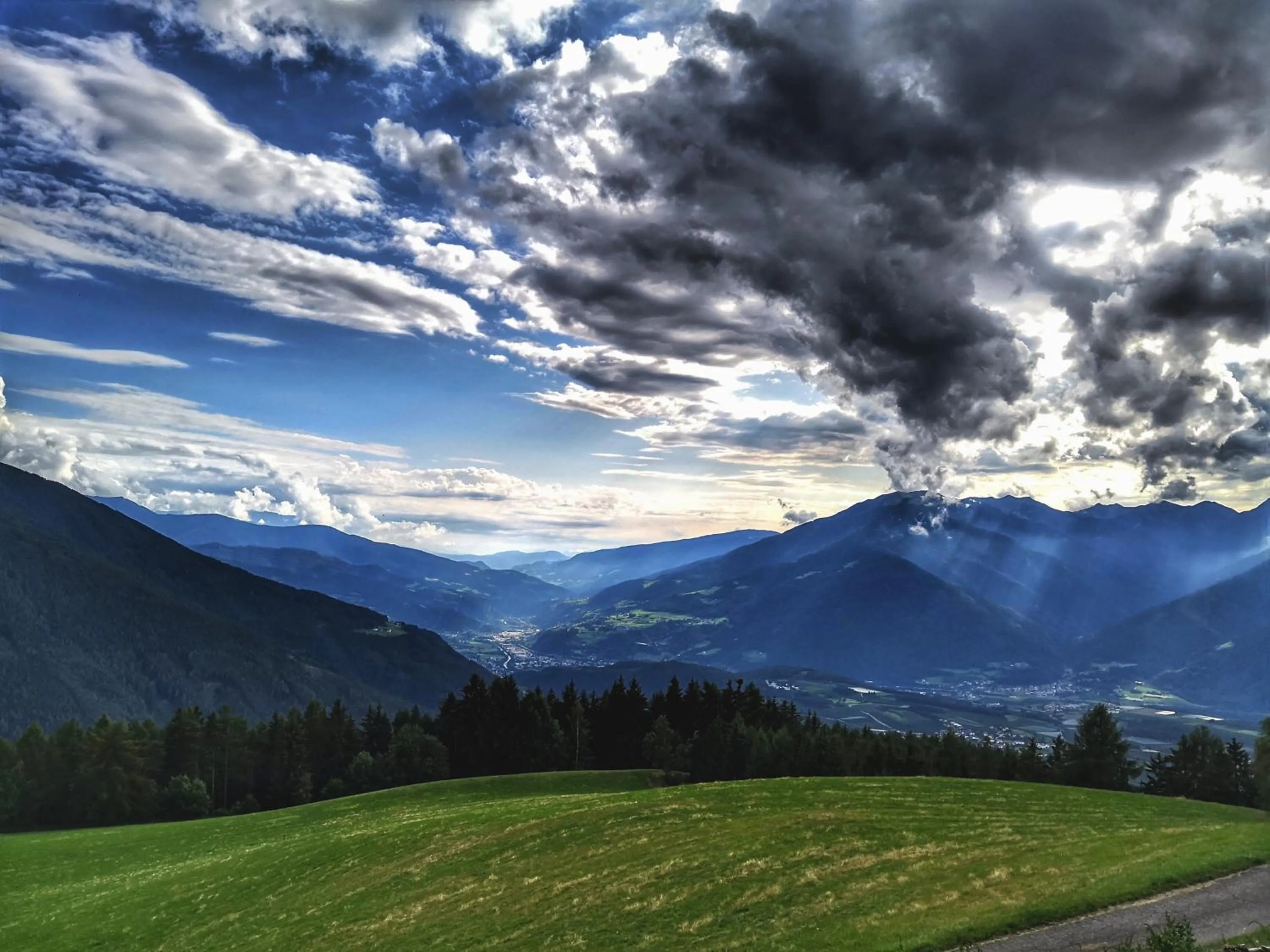 Natural landscape in Oberhauser Hütte Rodenecker - Lüsner Alm