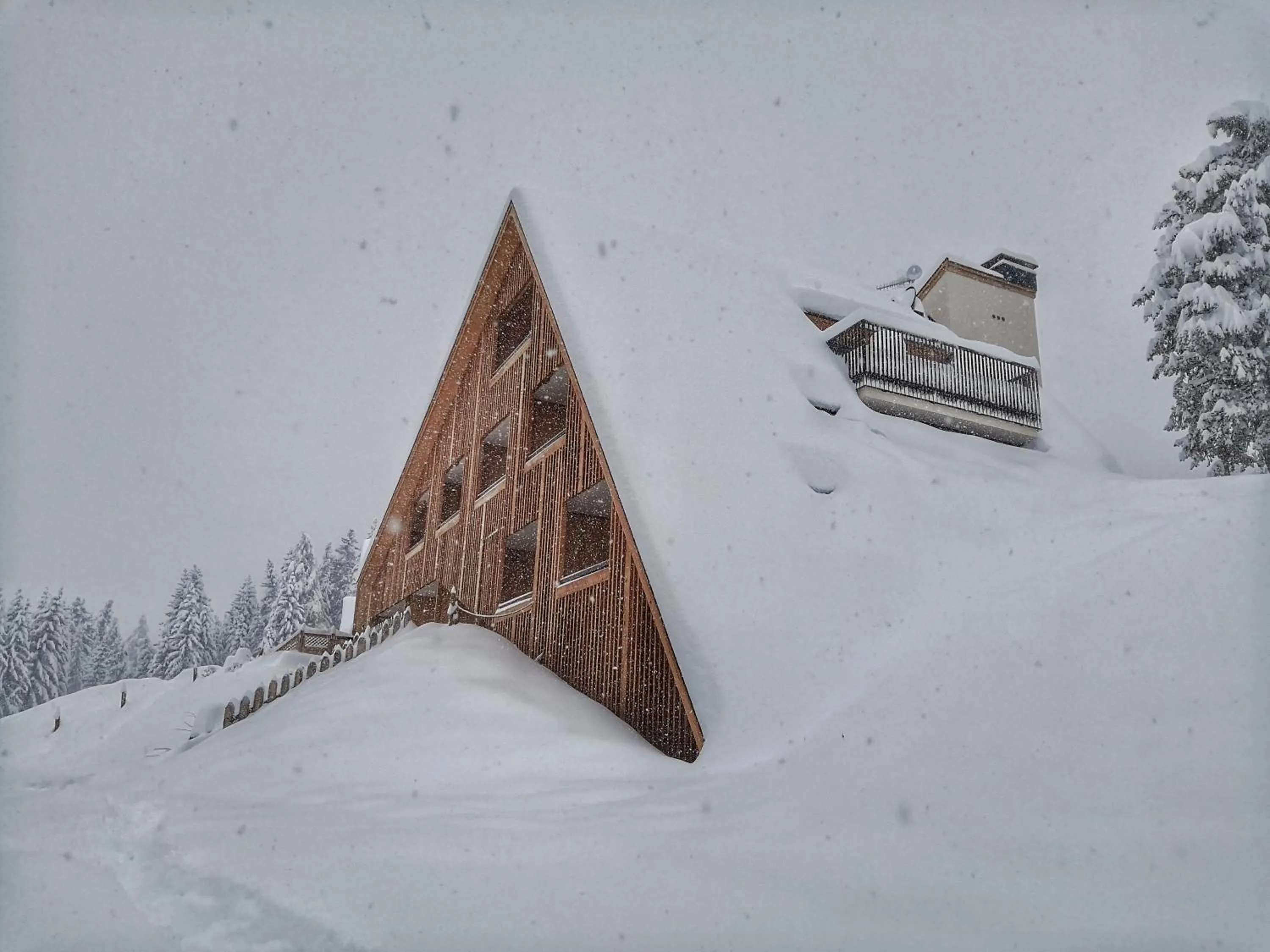 Property building in Oberhauser Hütte Rodenecker - Lüsner Alm