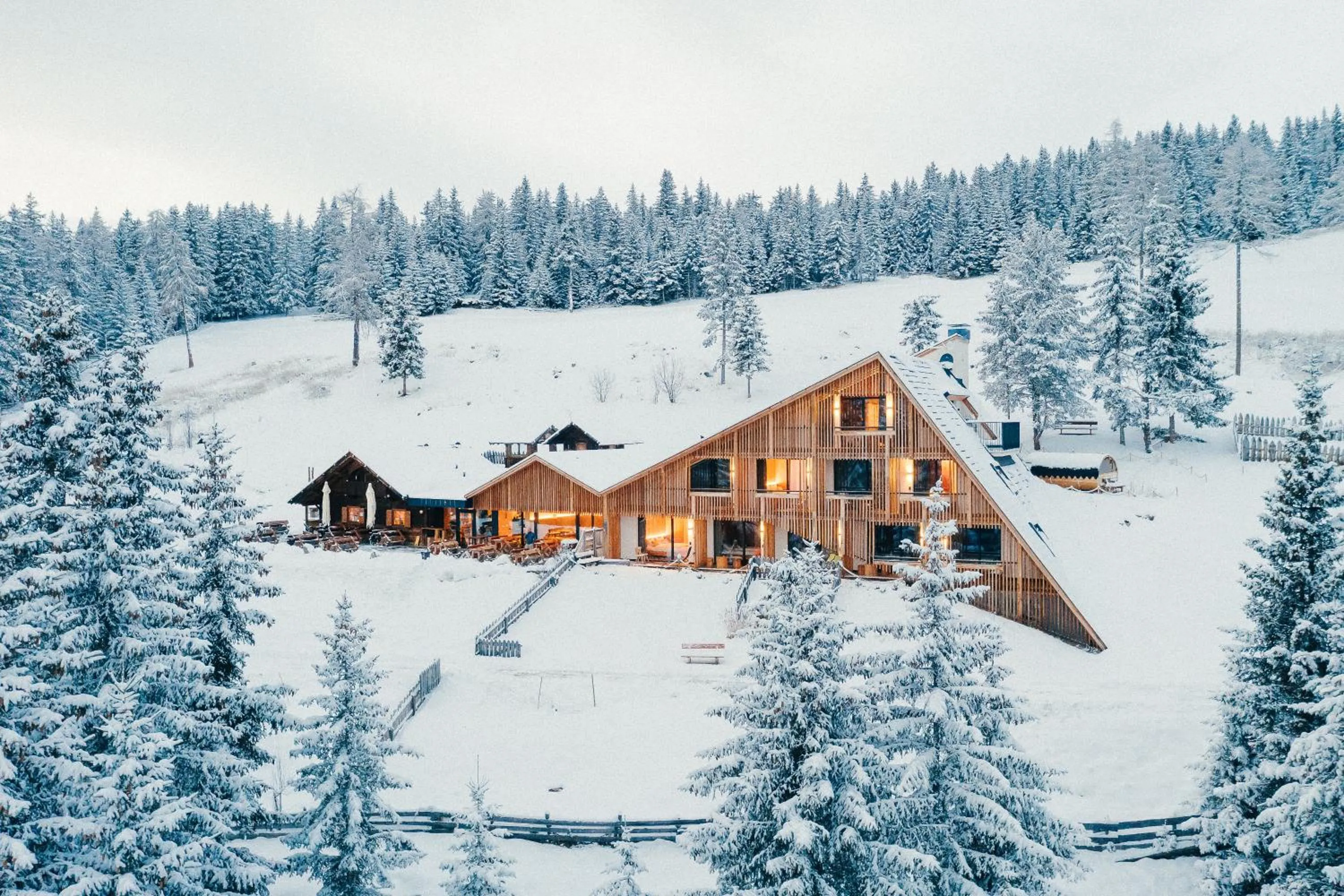 Property building in Oberhauser Hütte Rodenecker - Lüsner Alm