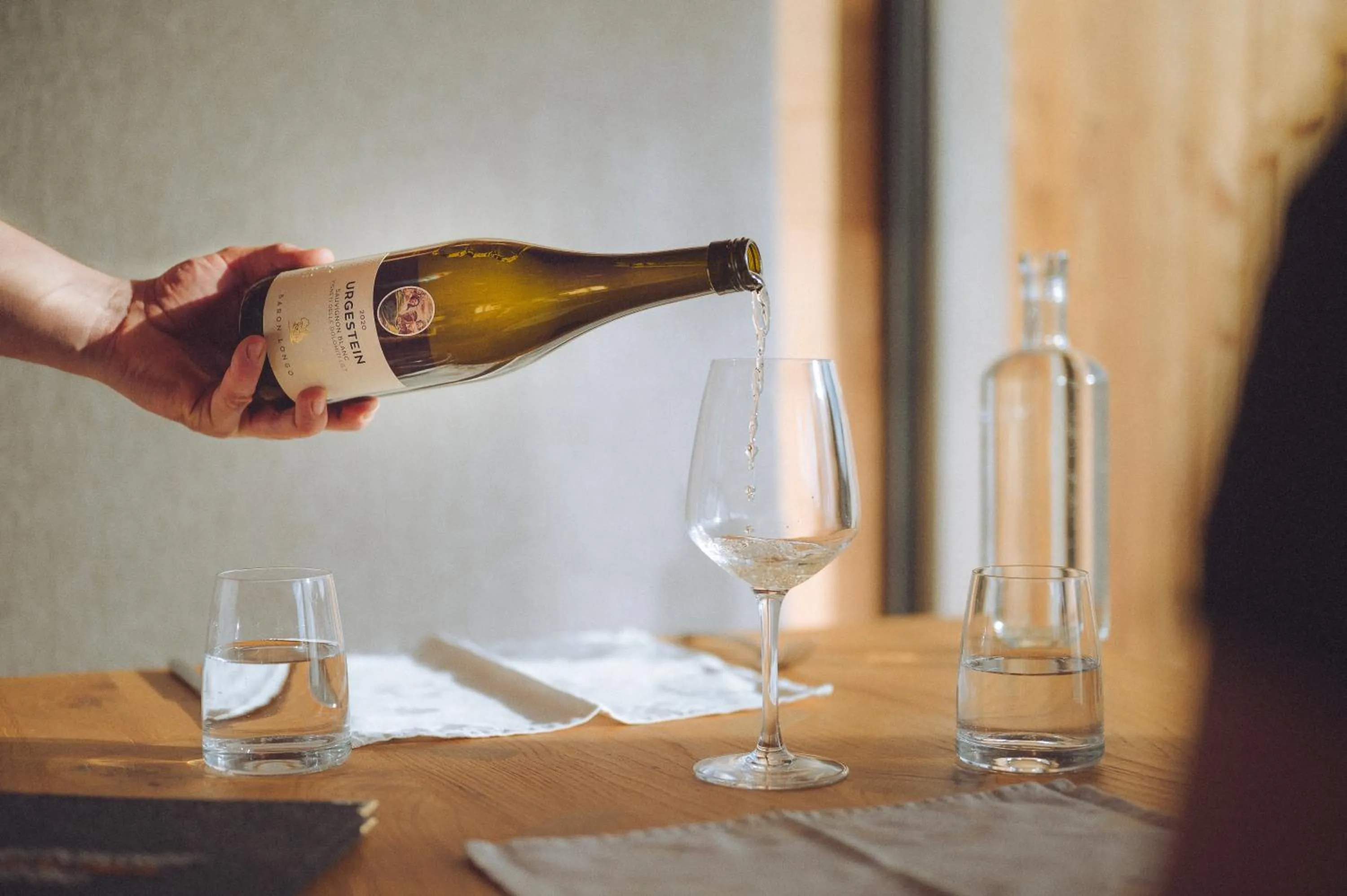 Alcoholic drinks in Oberhauser Hütte Rodenecker - Lüsner Alm
