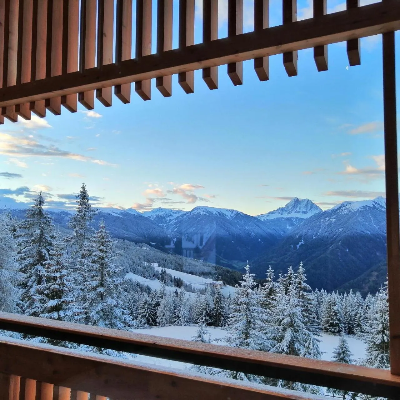 Winter in Oberhauser Hütte Rodenecker - Lüsner Alm
