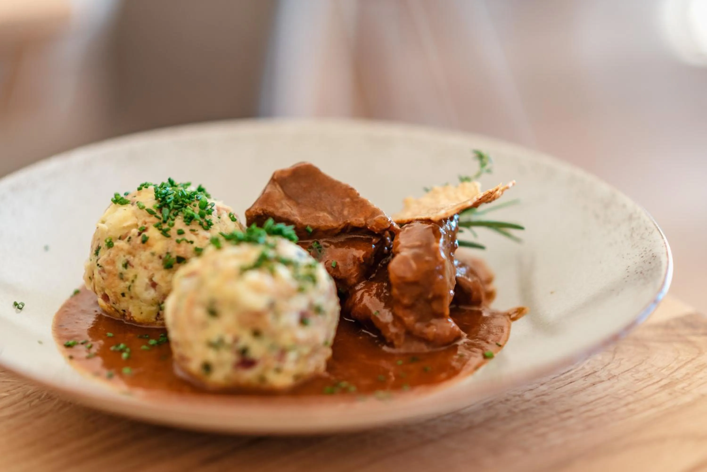 Food close-up in Oberhauser Hütte Rodenecker - Lüsner Alm