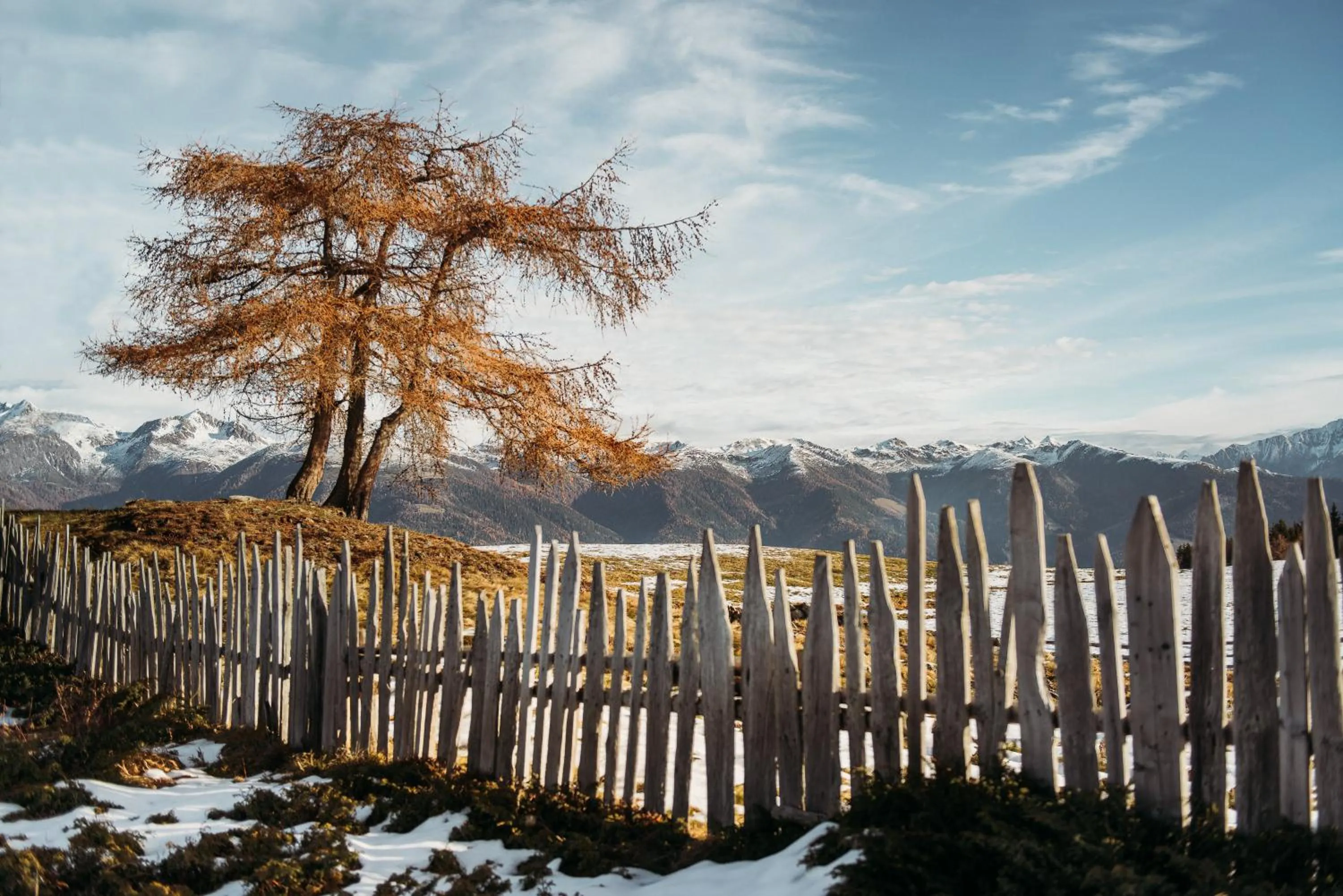 Natural landscape in Oberhauser Hütte Rodenecker - Lüsner Alm