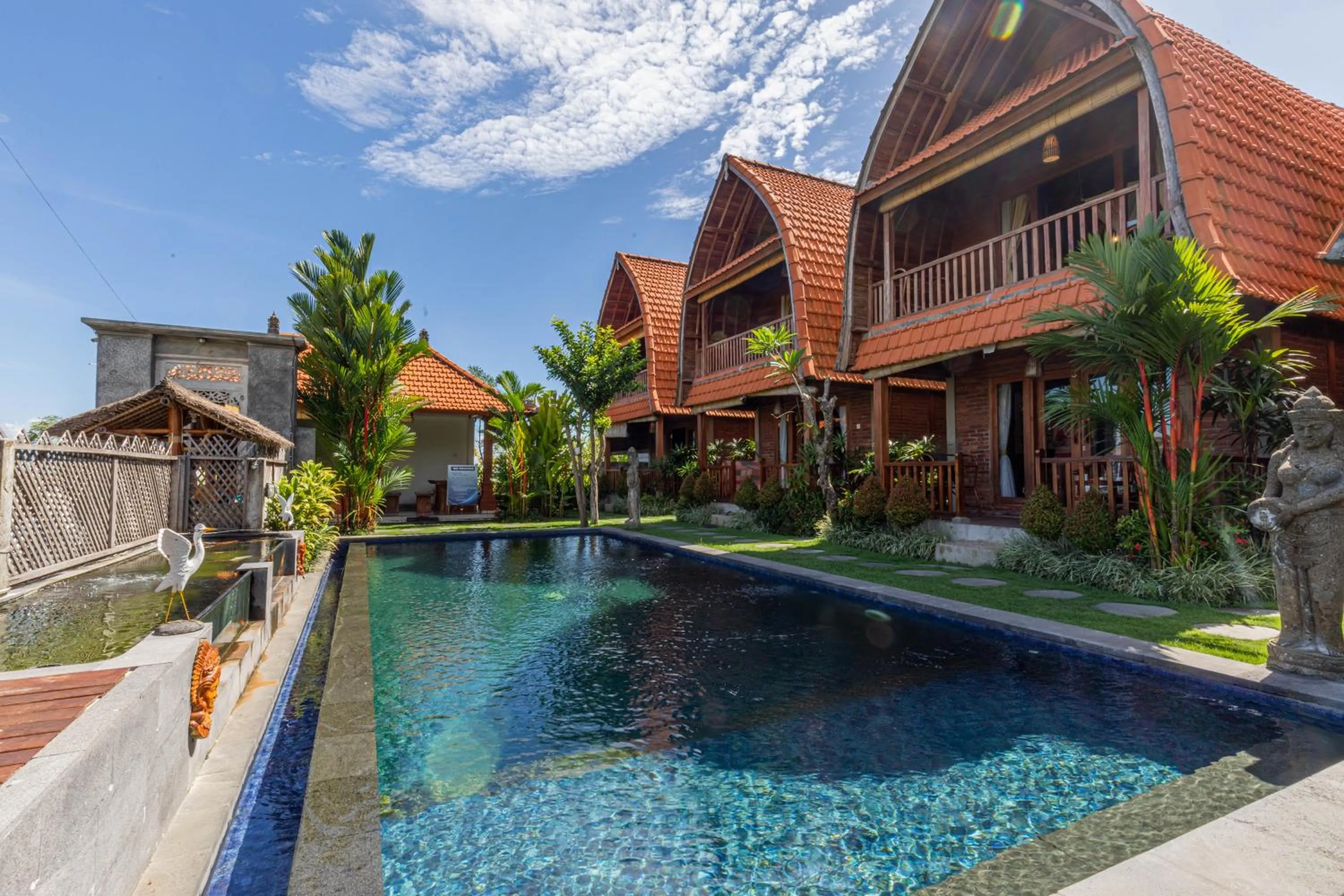Swimming pool in D'jineng Rice Terrace Canggu