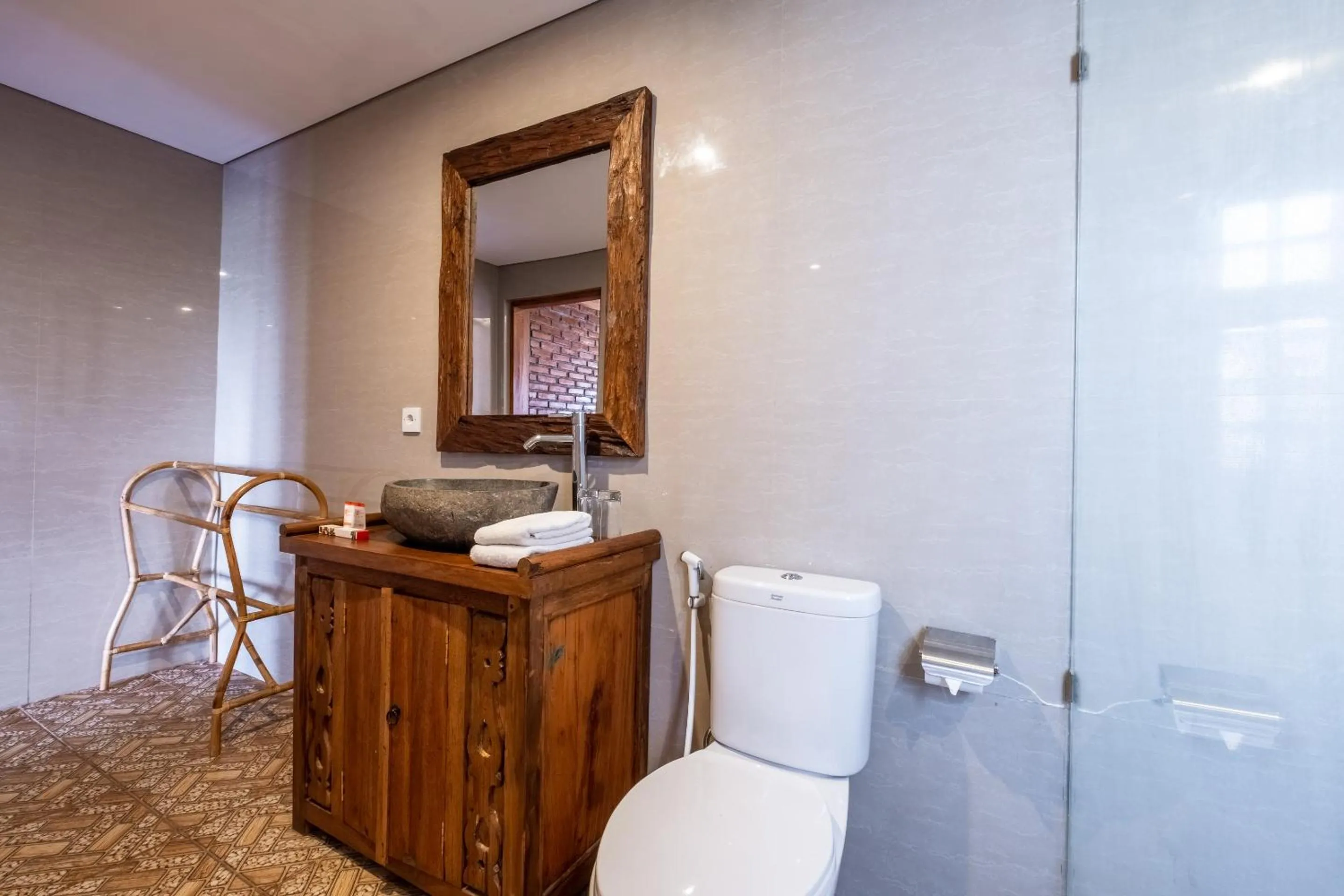 Bathroom in D'jineng Rice Terrace Canggu