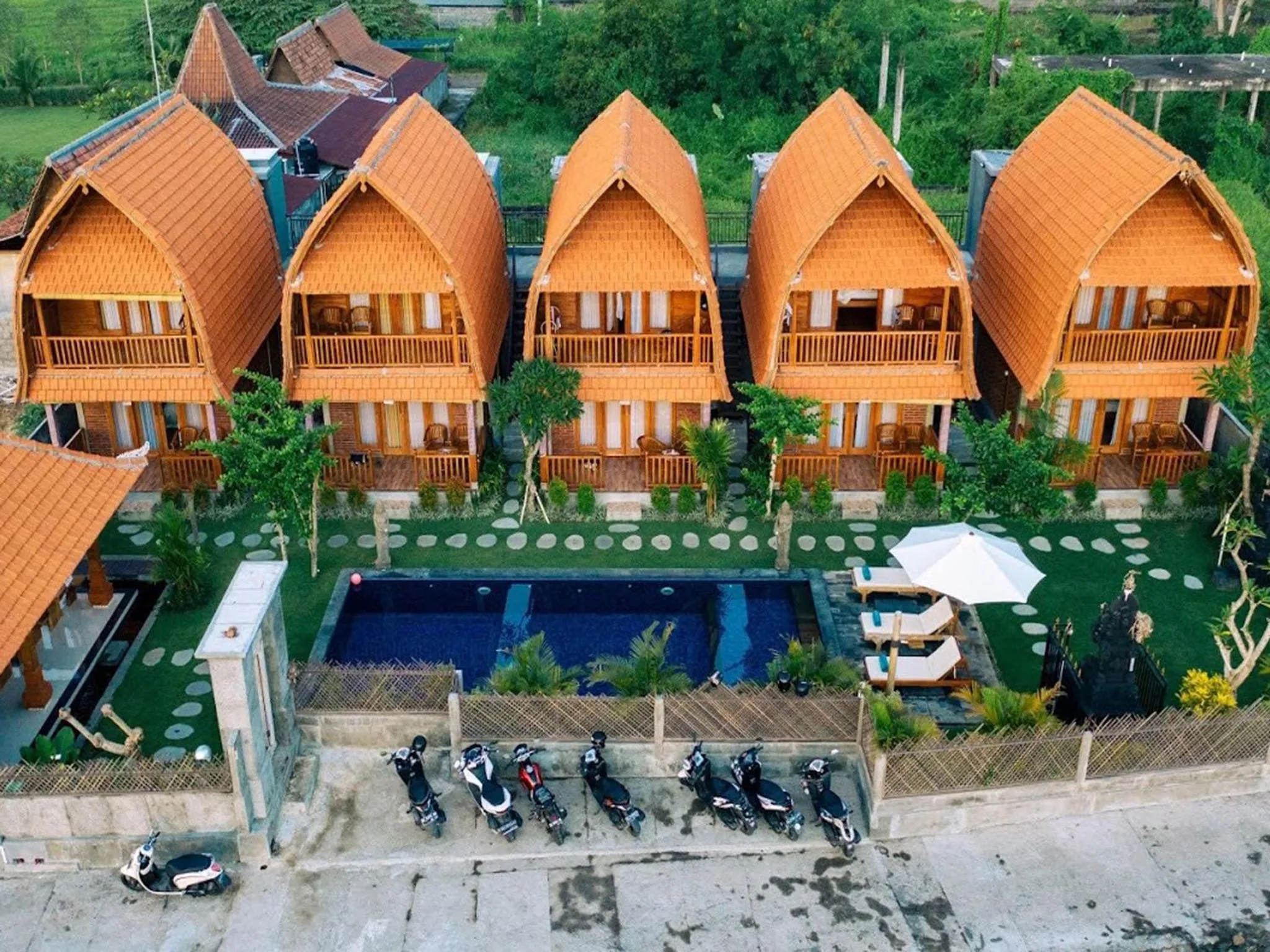 Property building in D'jineng Rice Terrace Canggu