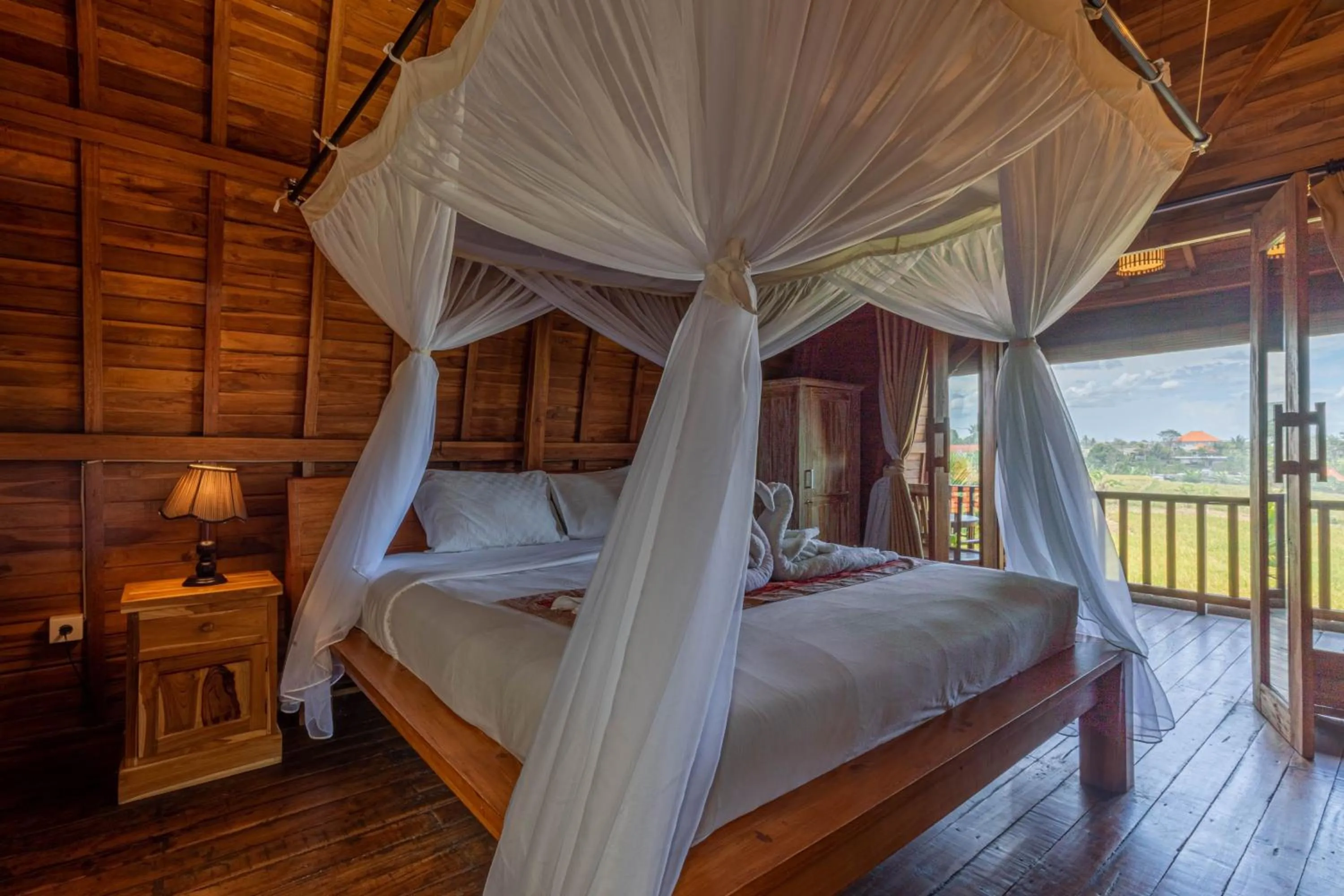 Bedroom, Bed in D'jineng Rice Terrace Canggu