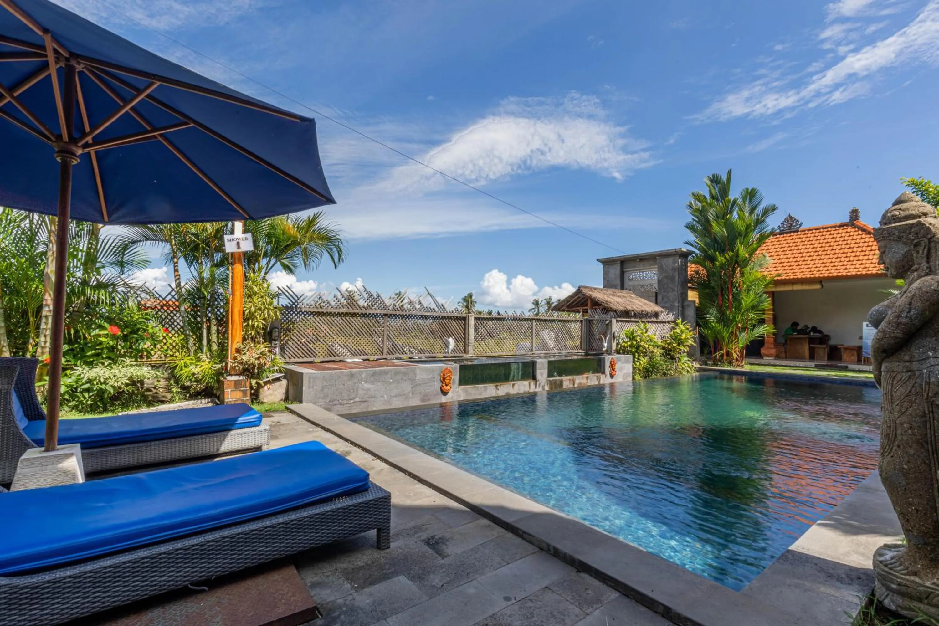 Swimming pool in D'jineng Rice Terrace Canggu