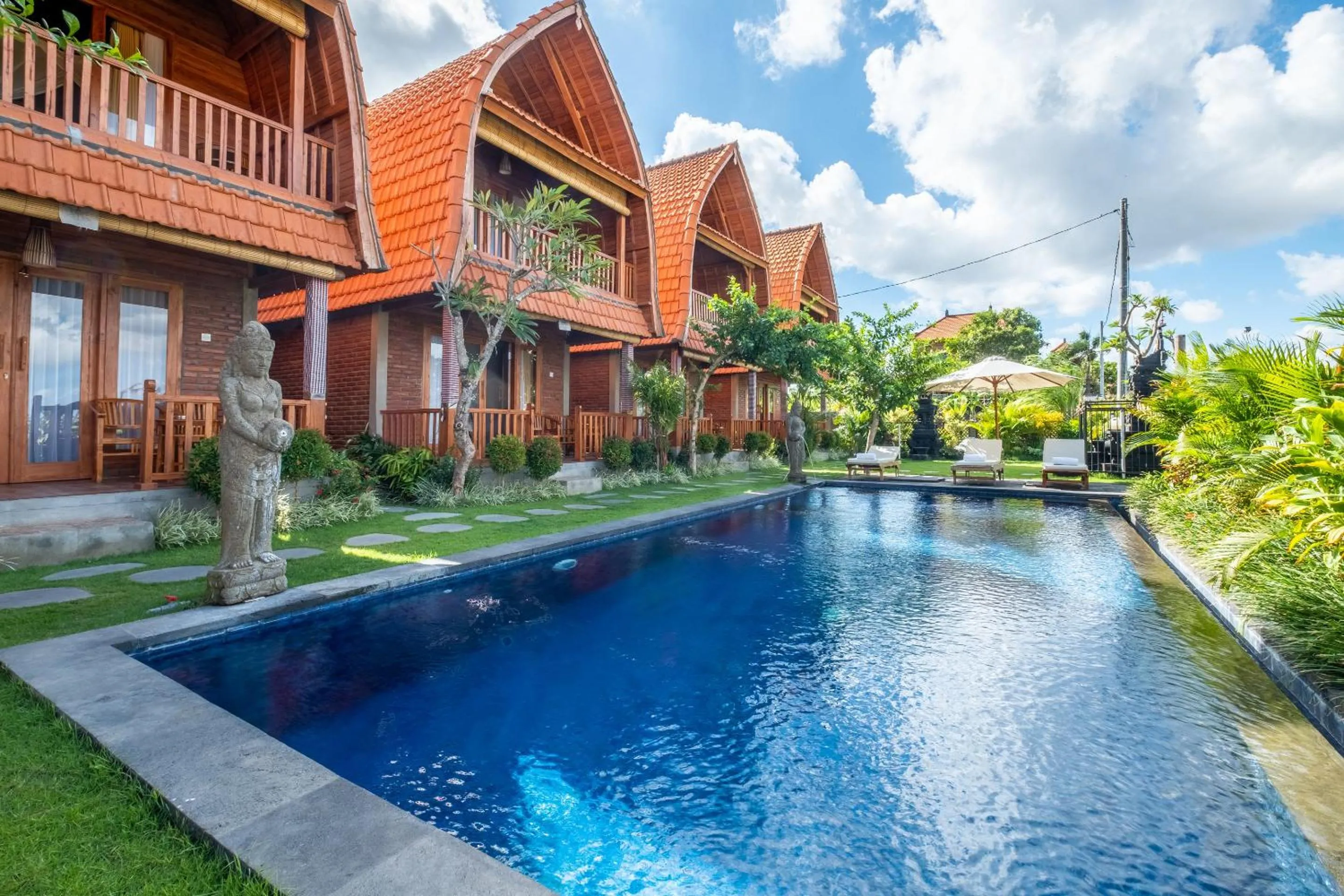 Swimming pool in D'jineng Rice Terrace Canggu