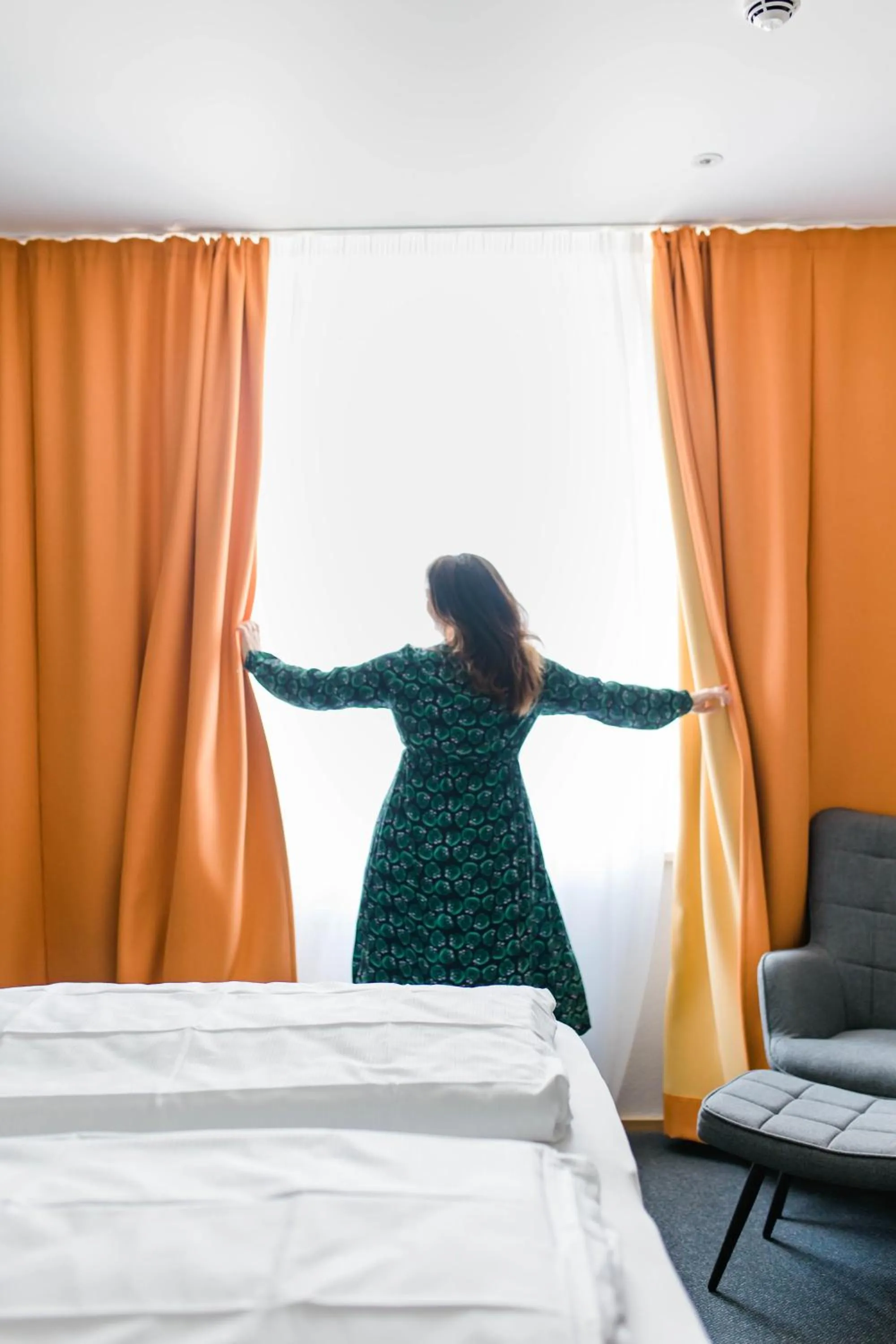 People, Bed in Stadthotel Freilassing