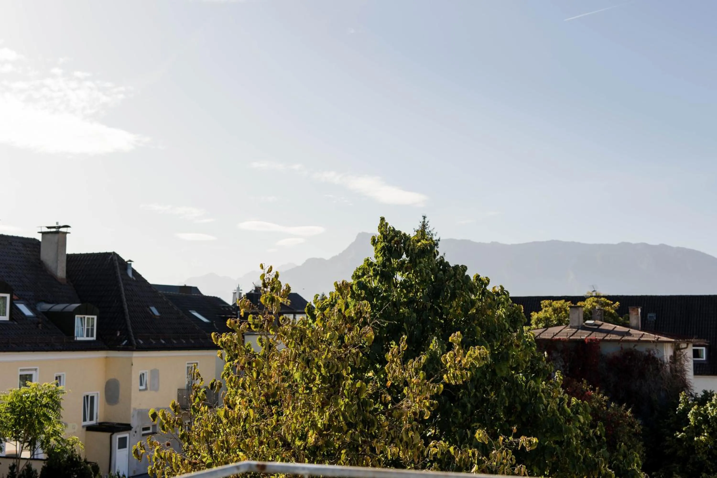 Mountain view in Stadthotel Freilassing