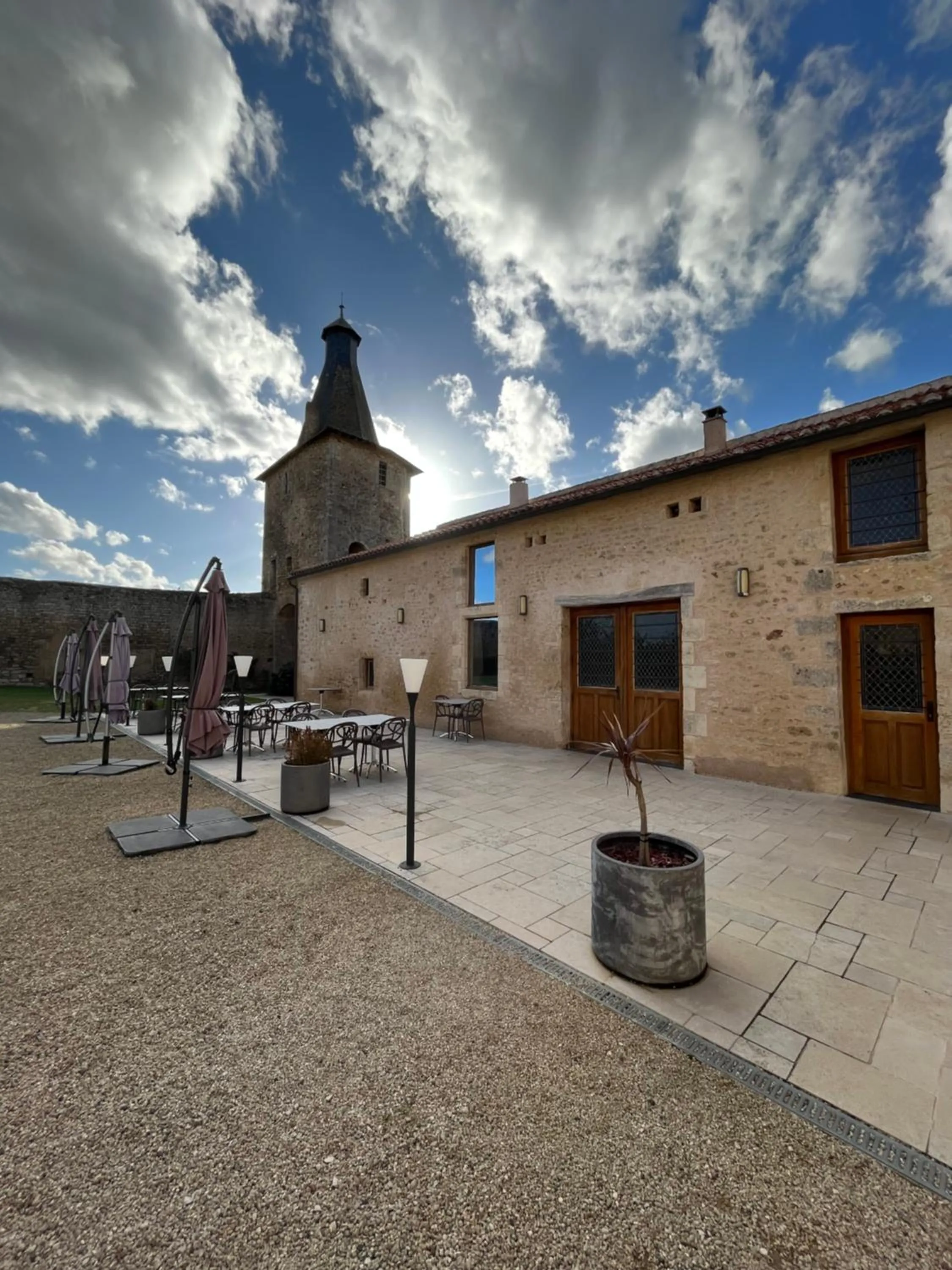 Patio in Le Vieux Chateau