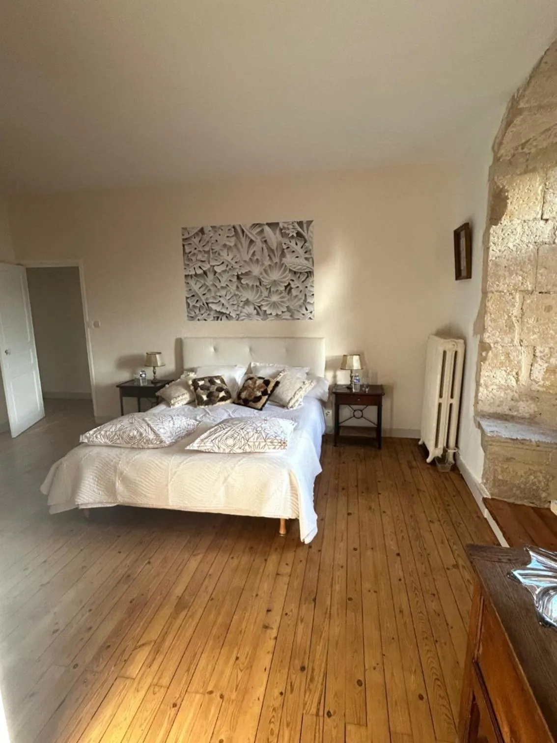 Bed in Le Vieux Chateau