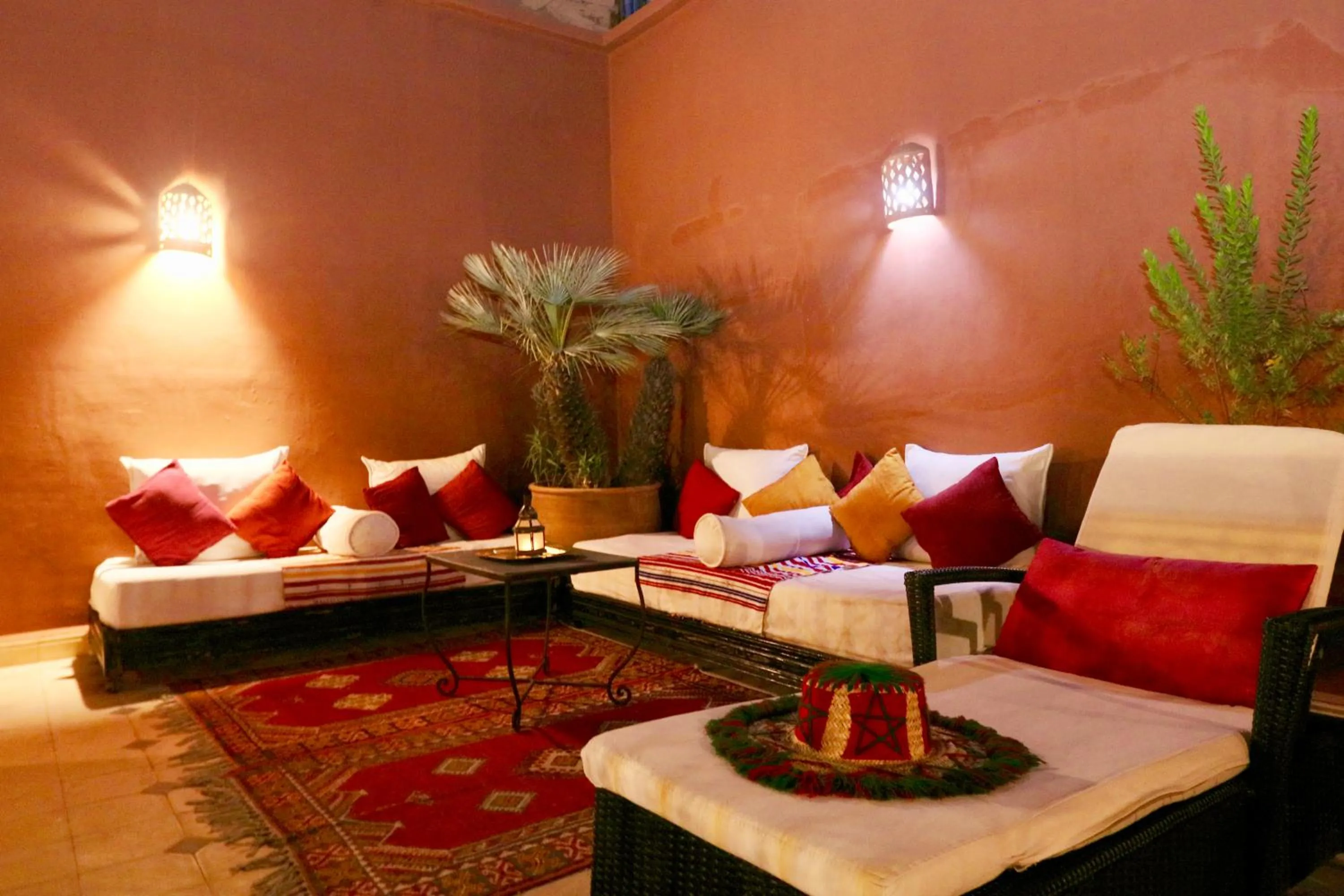 Seating area in Dar Pamella