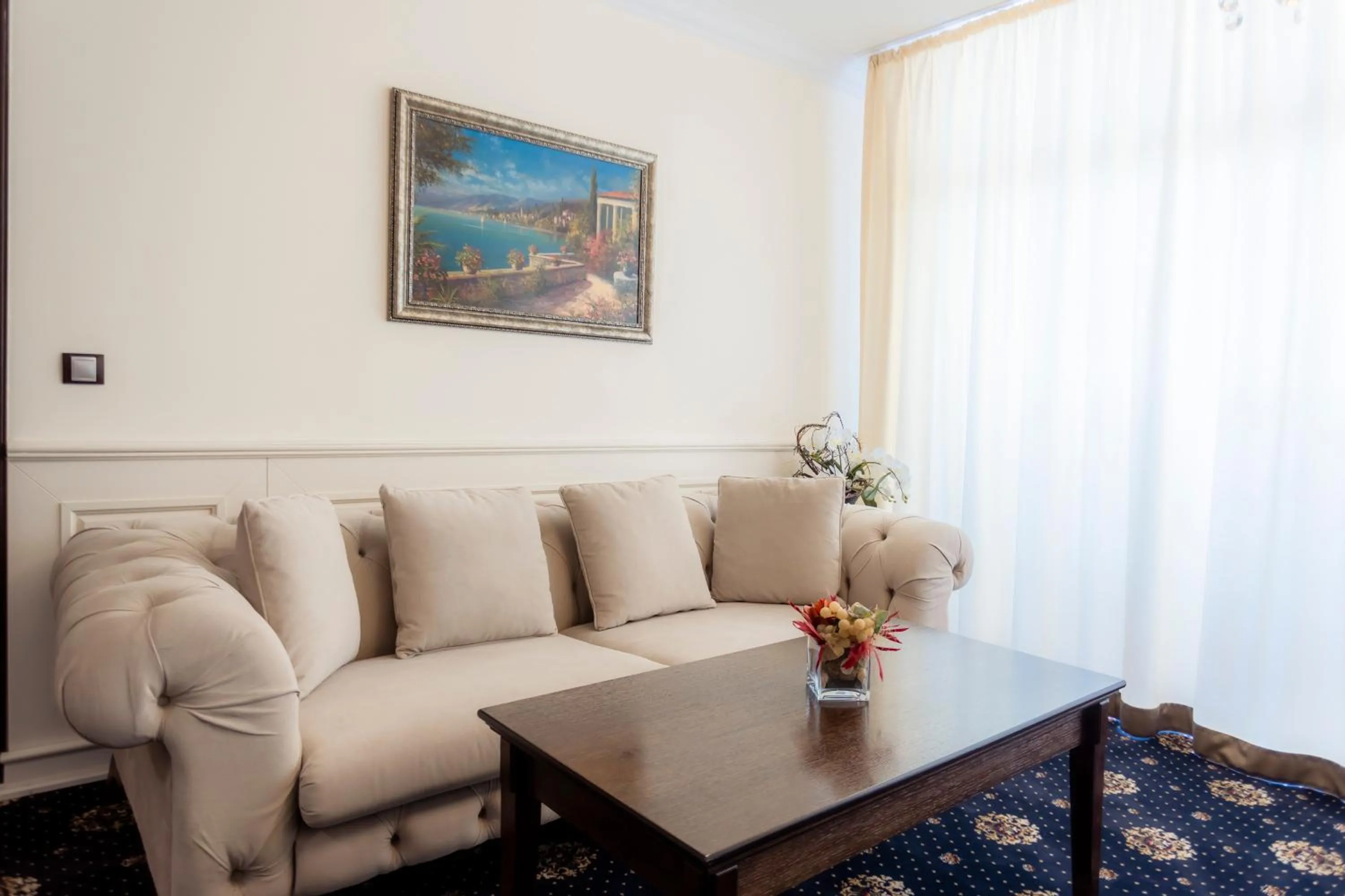 Living room in Hotel Palace Marina Dinevi