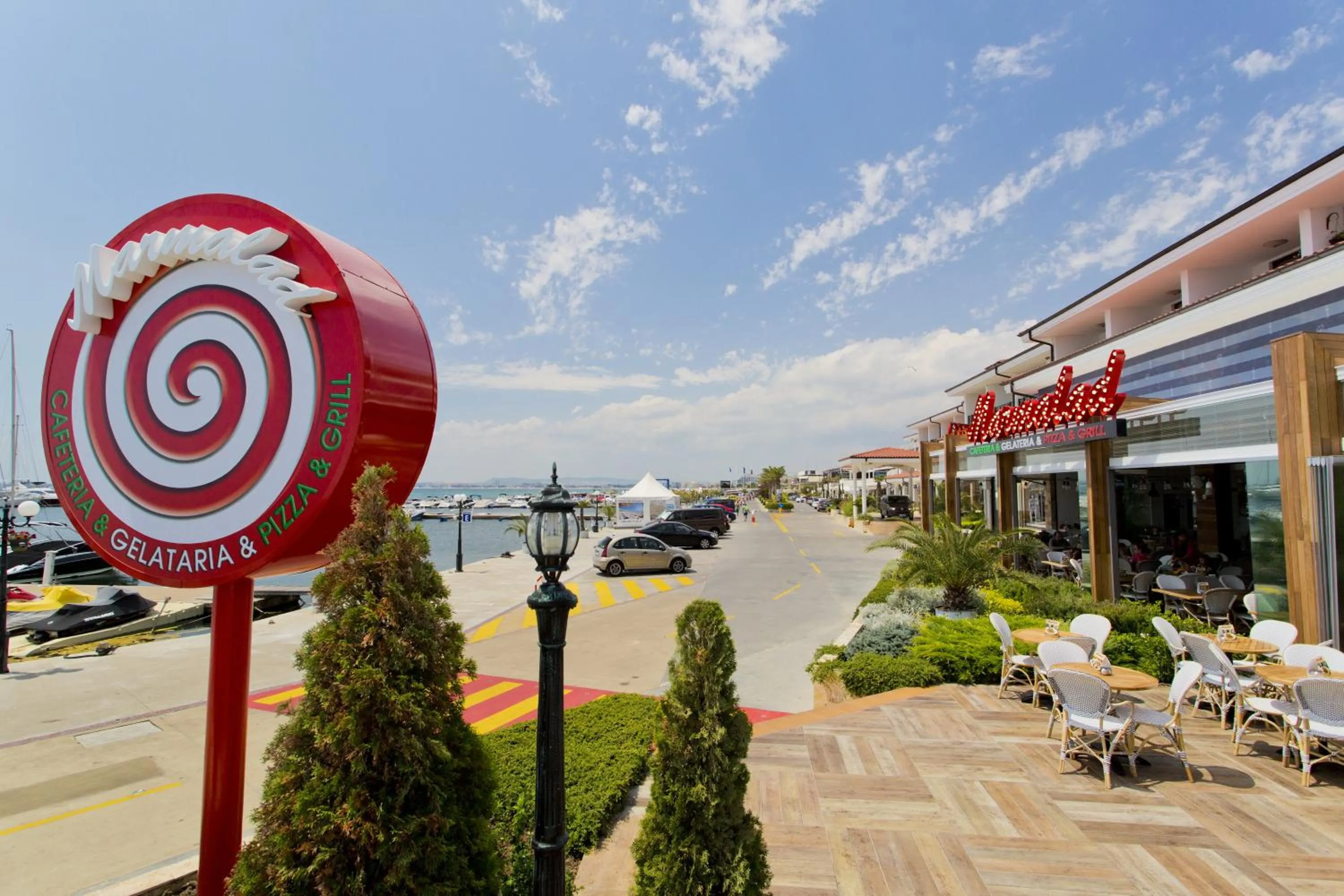 Restaurant/places to eat in Hotel Palace Marina Dinevi