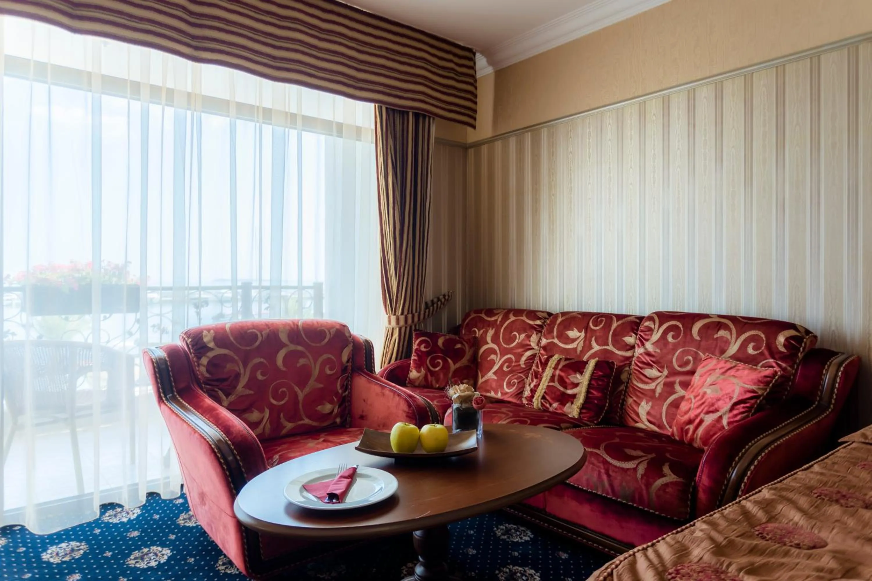 Living room in Hotel Palace Marina Dinevi