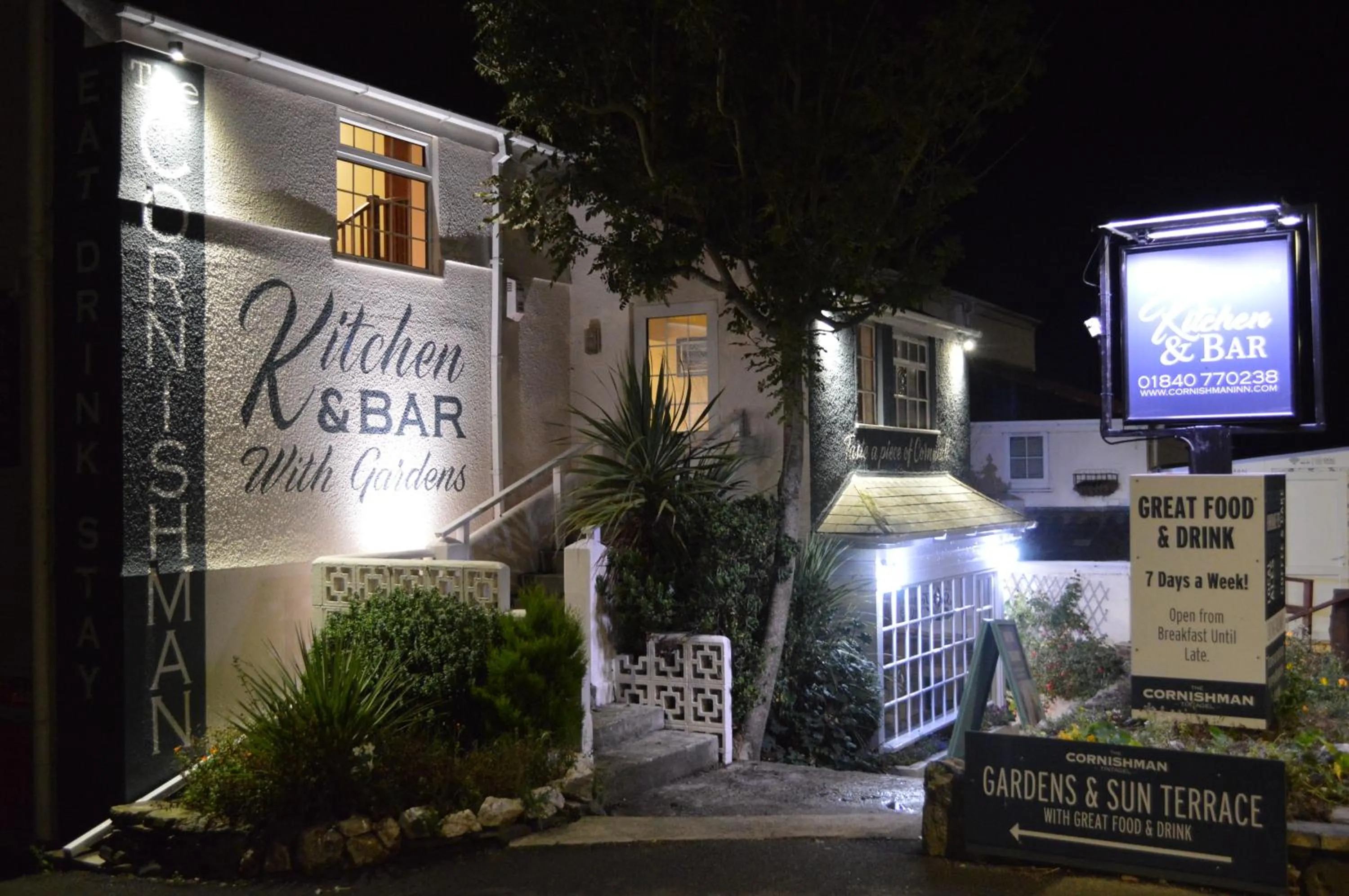 Property building in The Cornishman Inn
