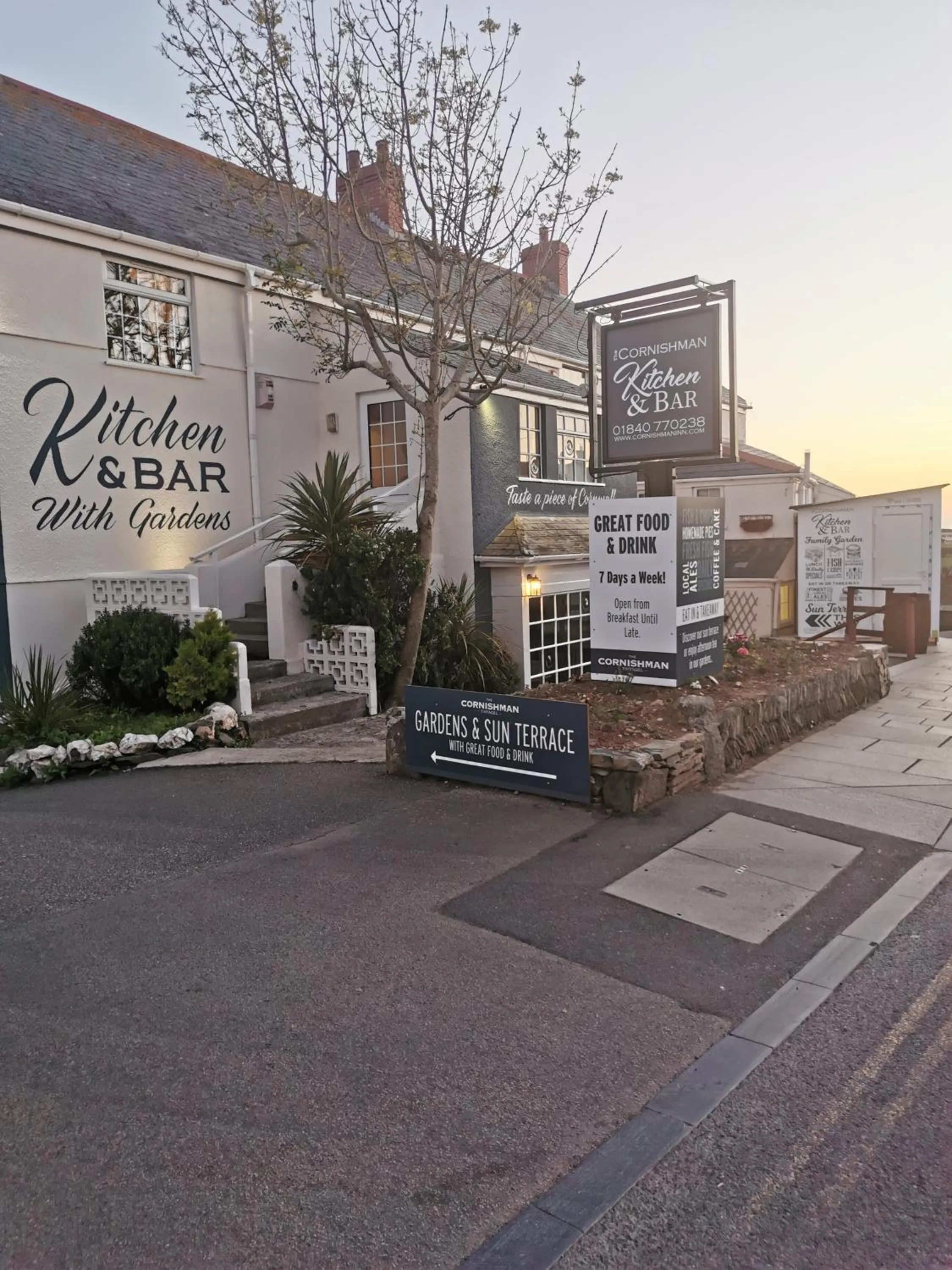 Property building in The Cornishman Inn