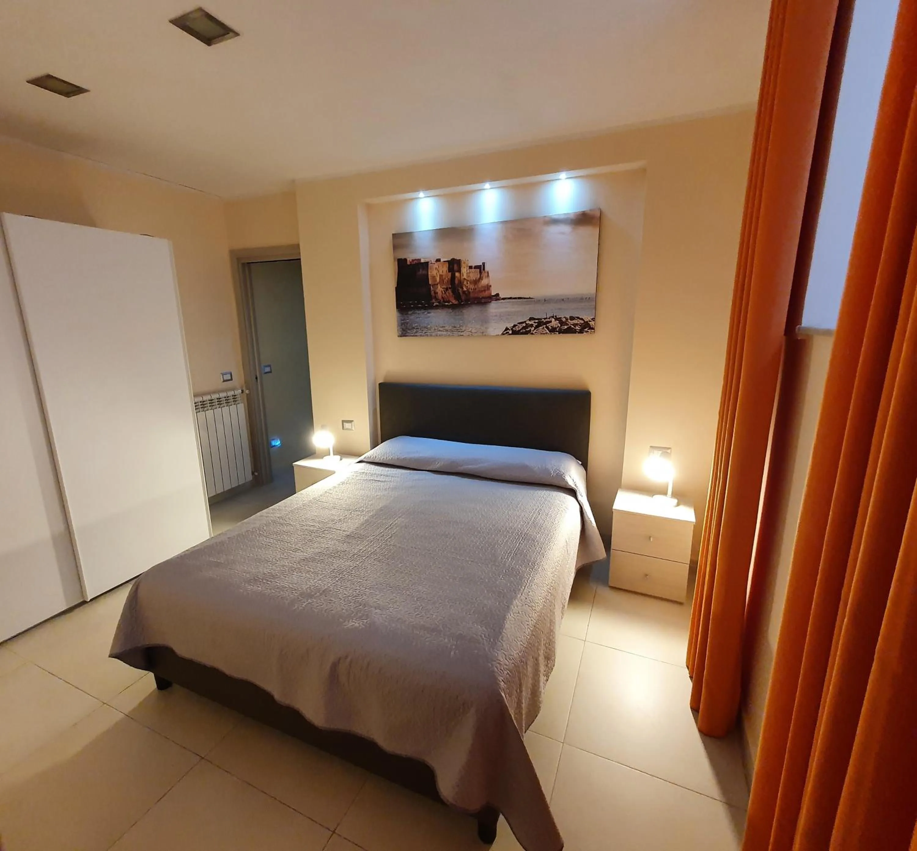 Bedroom, Bed in La Casina Rossa