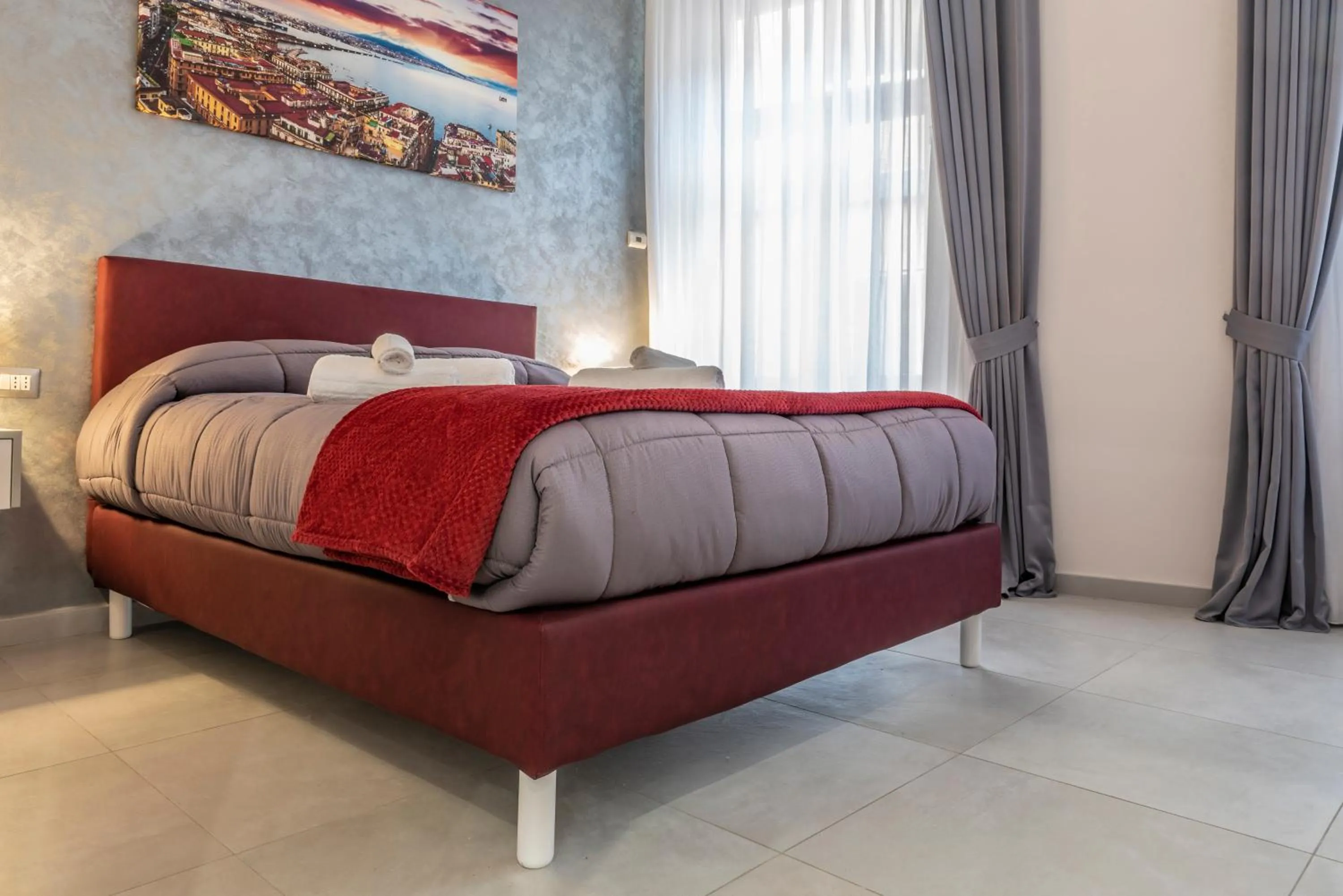 Bedroom, Bed in La Casina Rossa