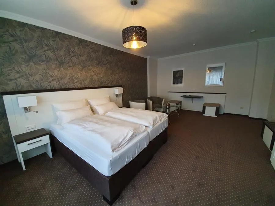 Bedroom, Bed in Design Apartments Bremen