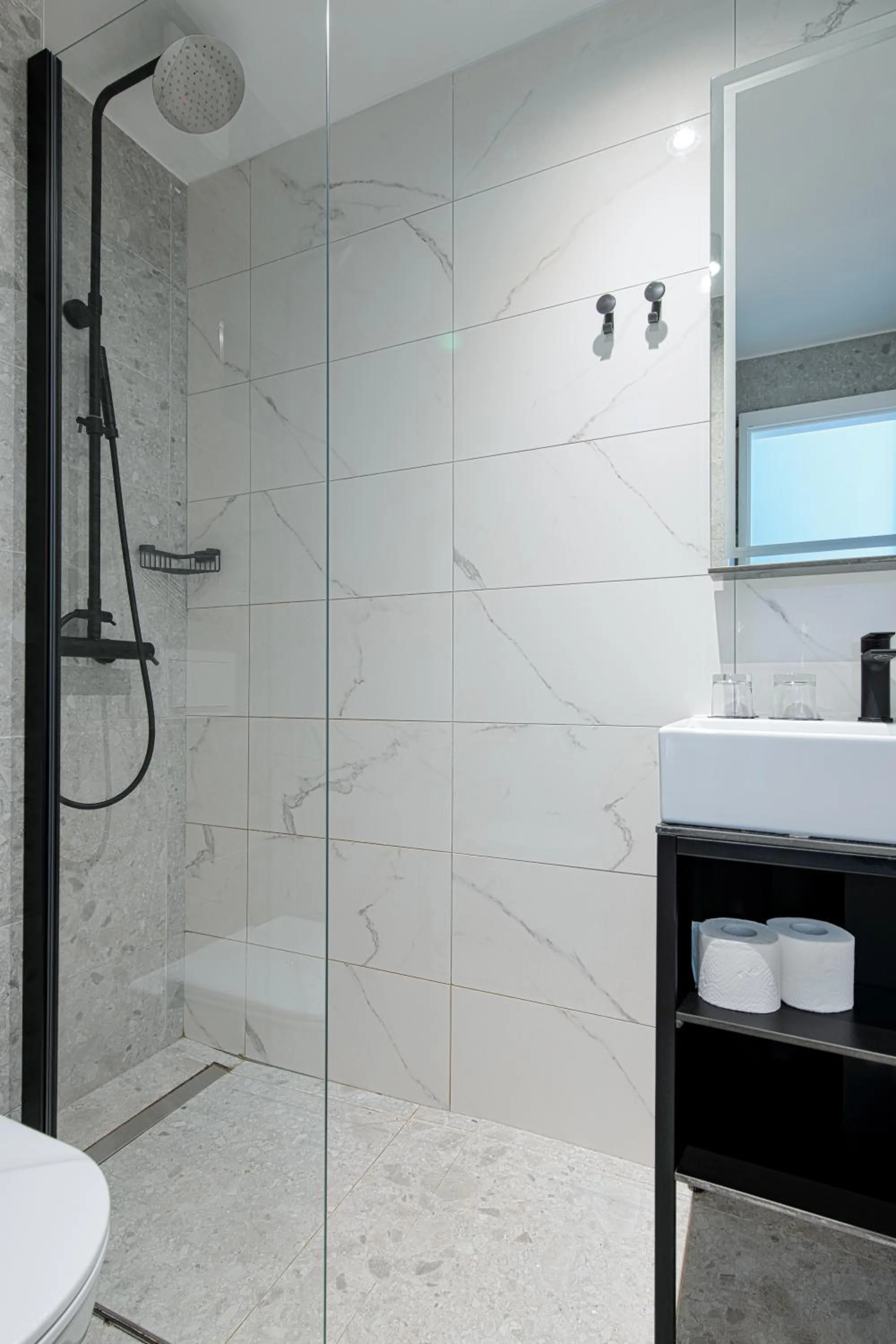 Bathroom in Holiday Resort Ad Turres