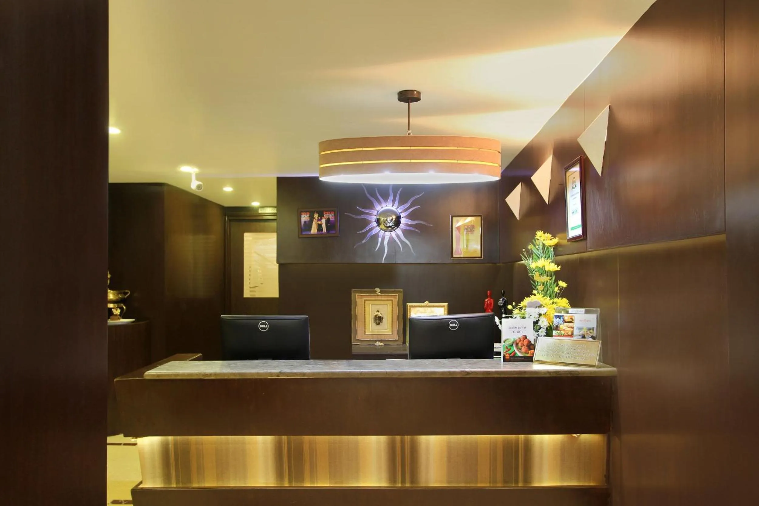 Lobby or reception in La Sara Grand