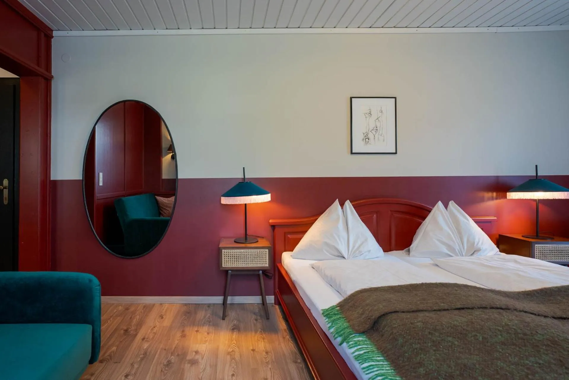 Bed in VILLA OXA - Boutique Design Hotel