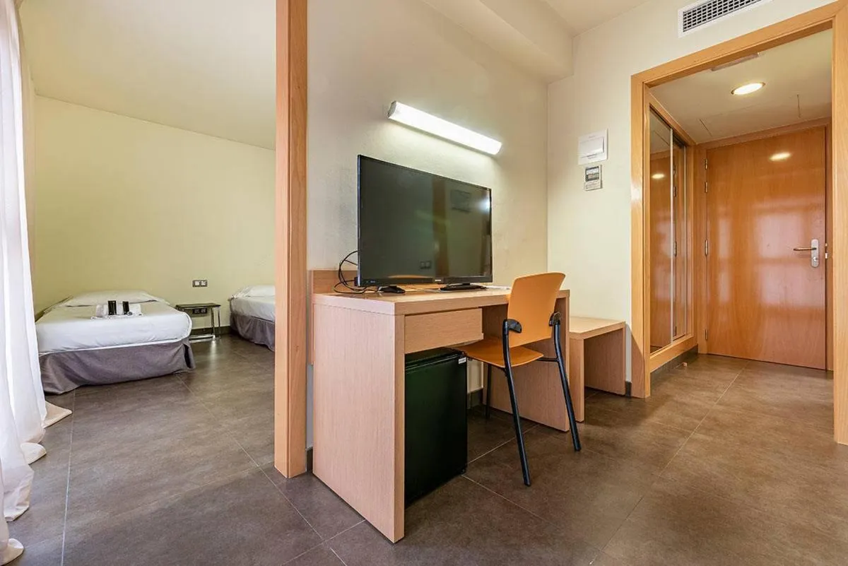 Bed in Hotel Pere III El Gran