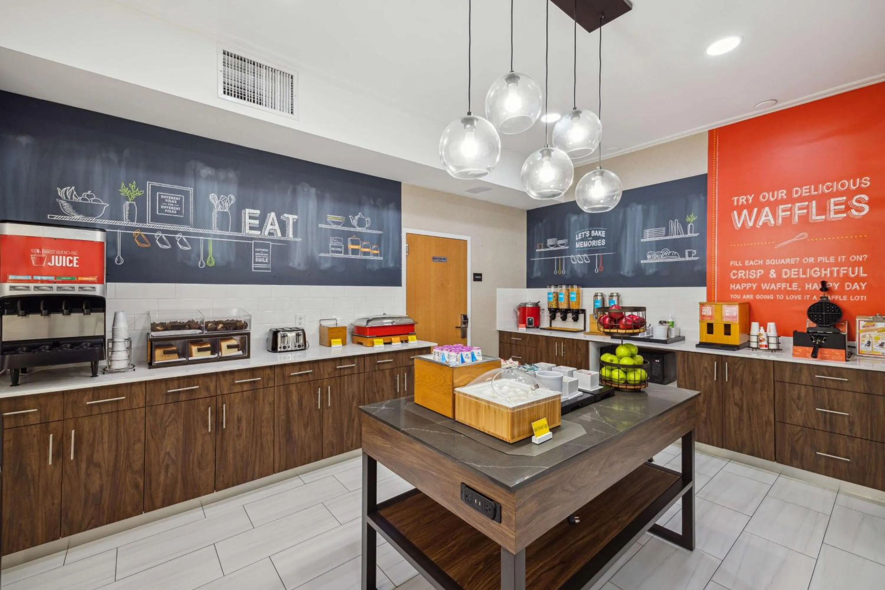 Breakfast in Hampton Inn - Houston/Brookhollow