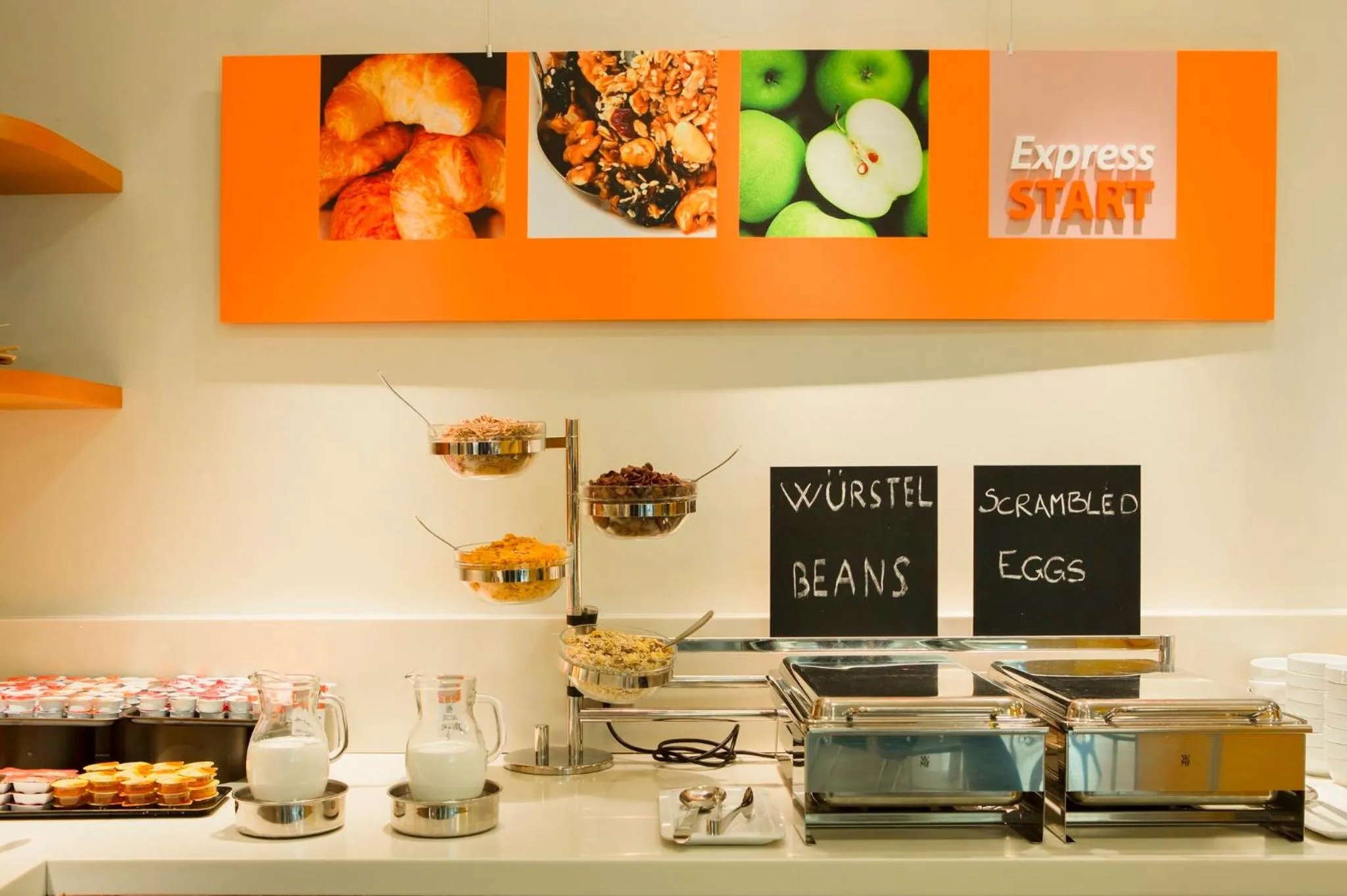 Breakfast in Holiday Inn Express Milan-Malpensa Airport by IHG