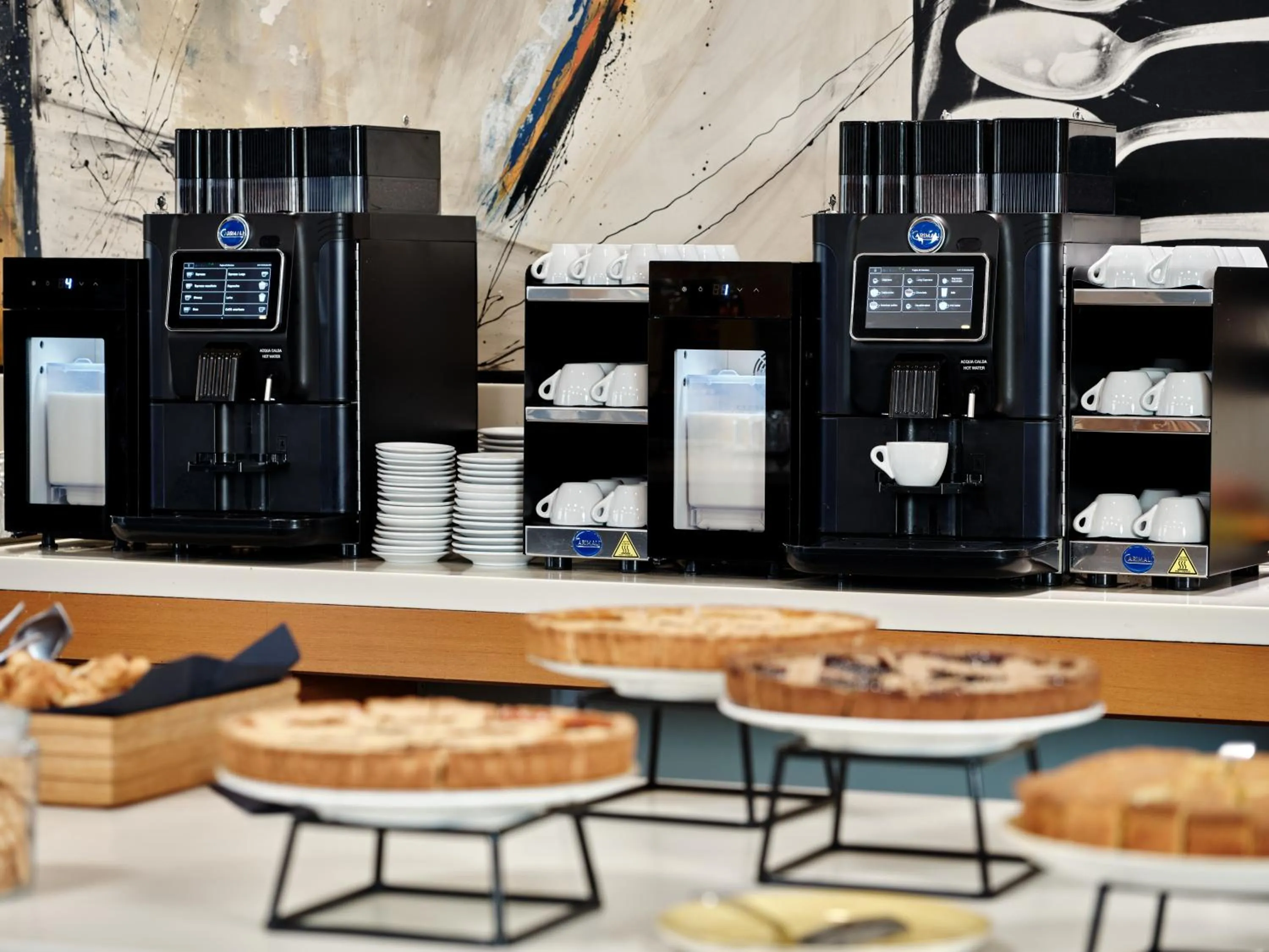 Buffet breakfast in Holiday Inn Express Milan-Malpensa Airport by IHG