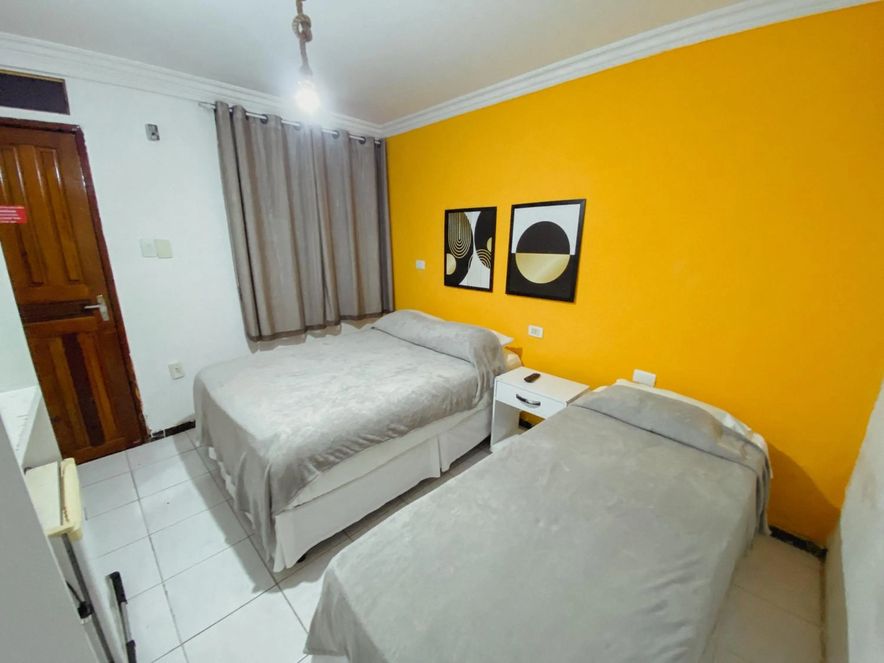 Bed in Hotel 5 Sóis