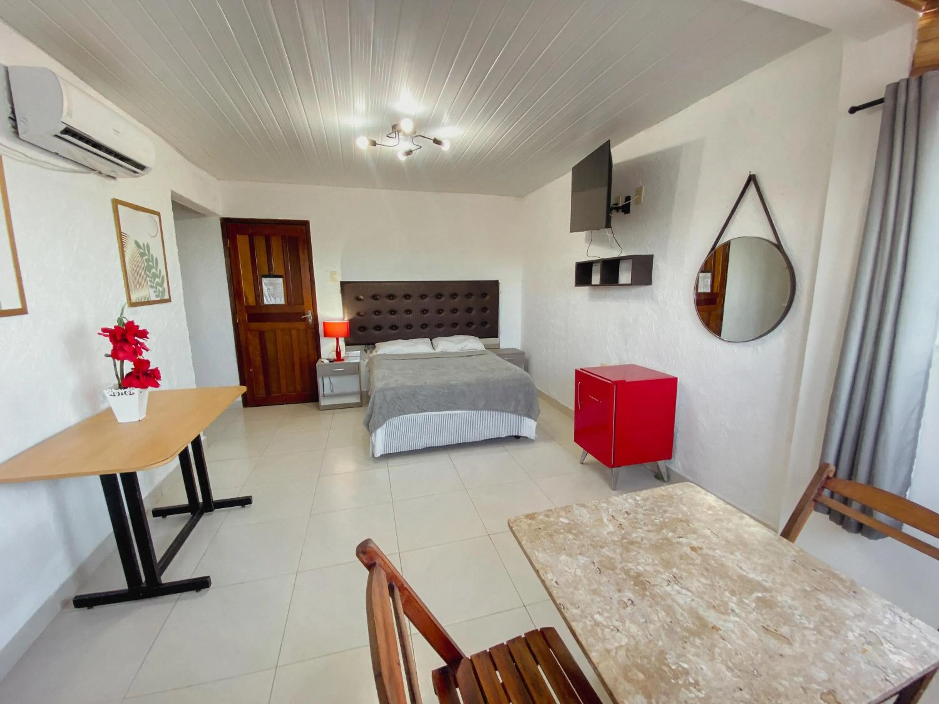 Bed in Hotel 5 Sóis