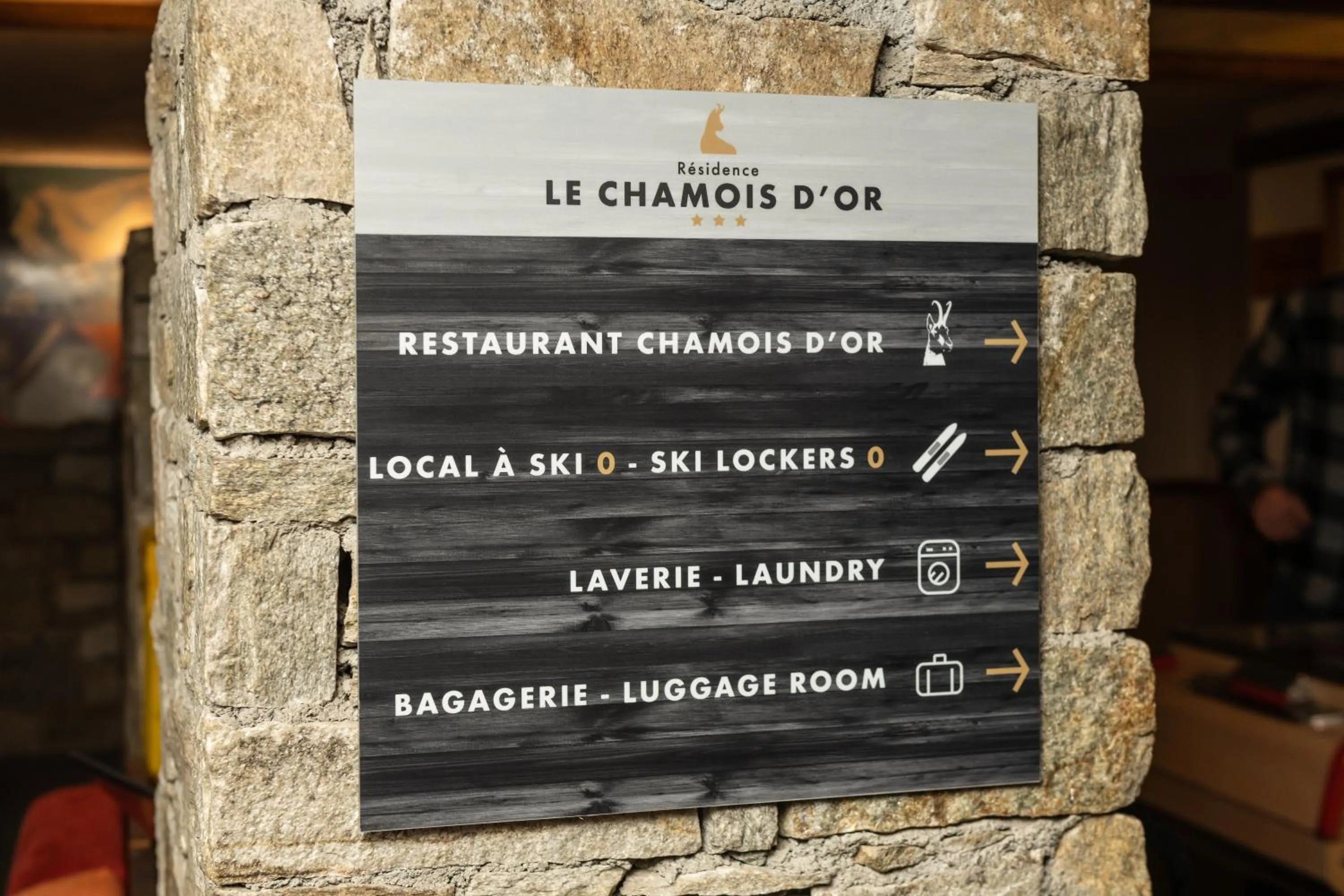 Restaurant/places to eat in Résidence Le Chamois d'Or